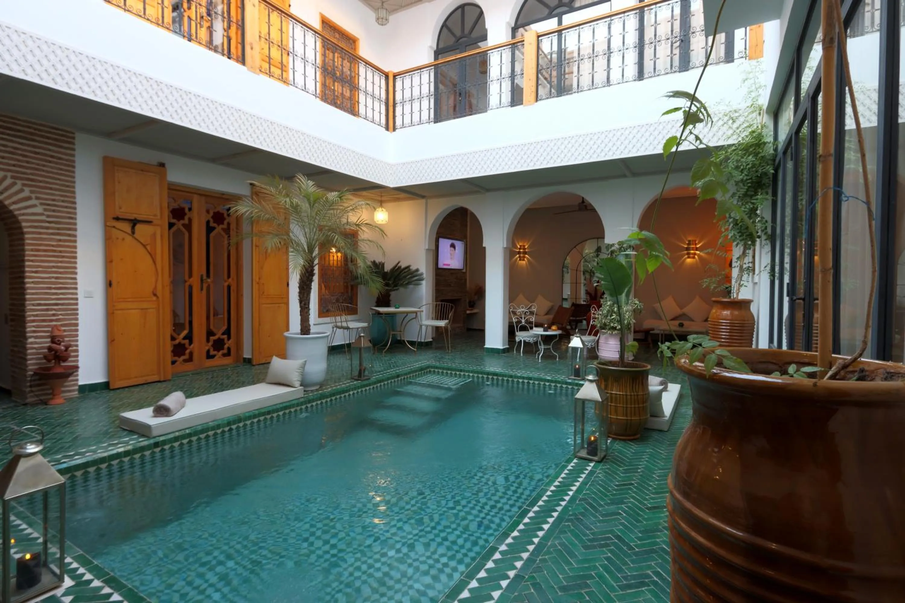 Patio in Riad Darchica