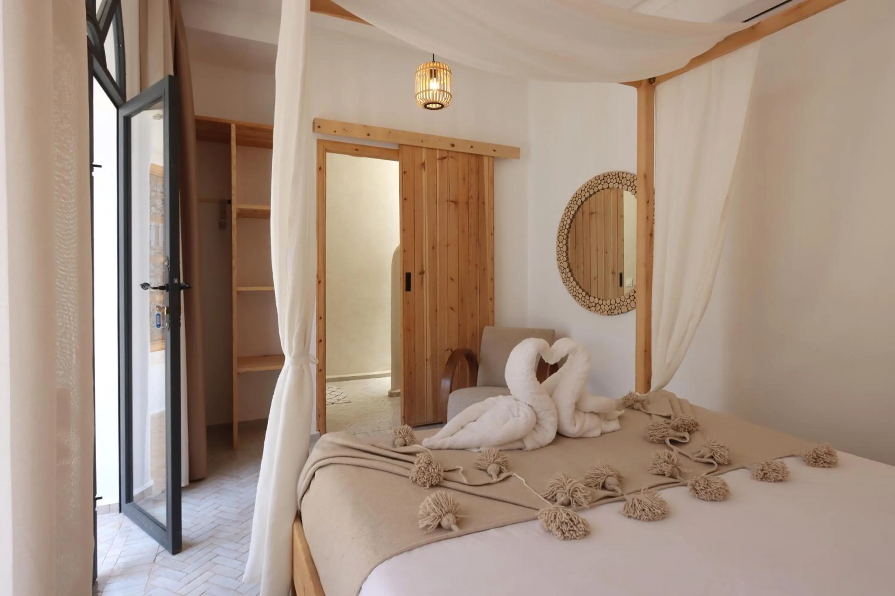 Bed in Riad Darchica