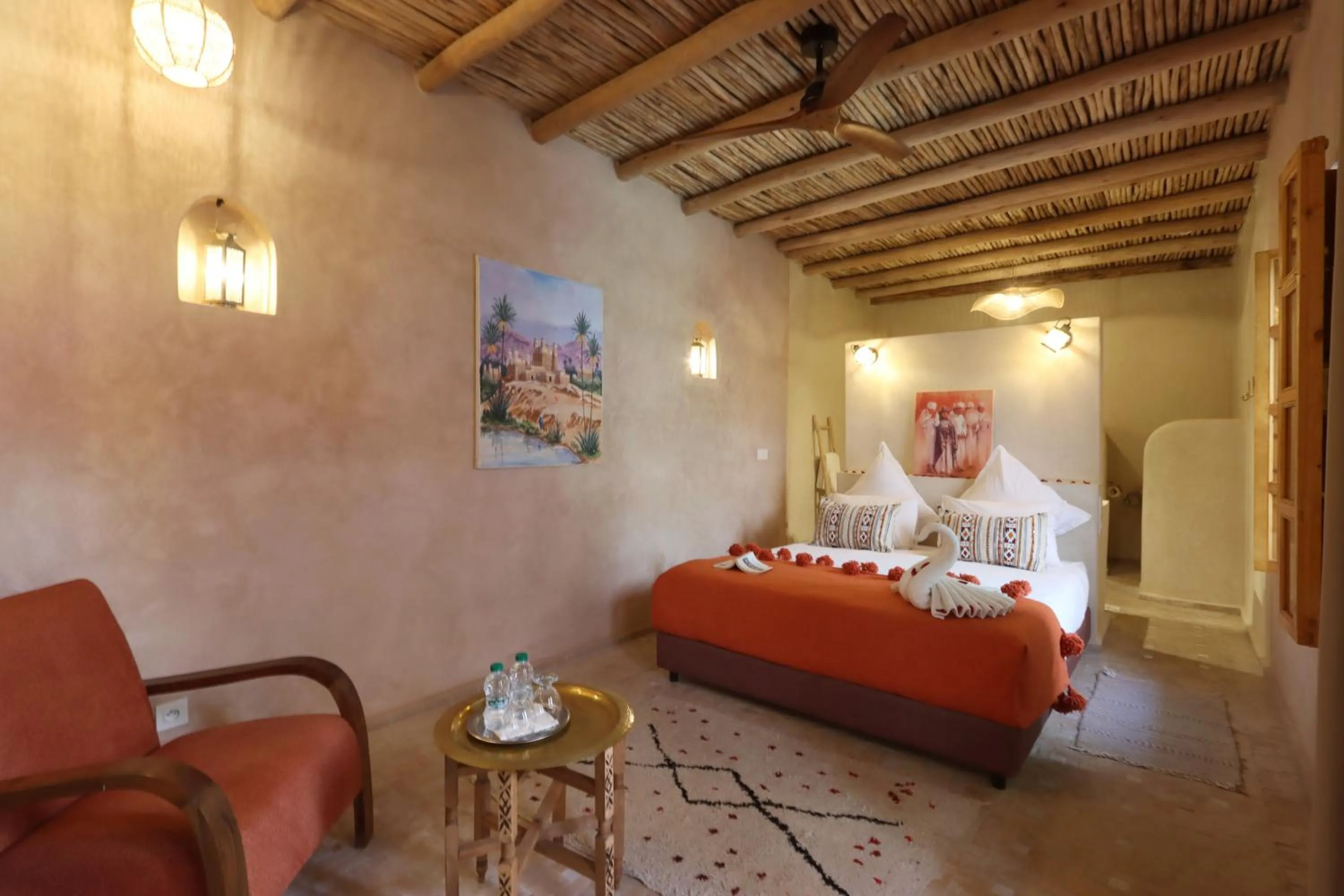 Bed in Riad Darchica