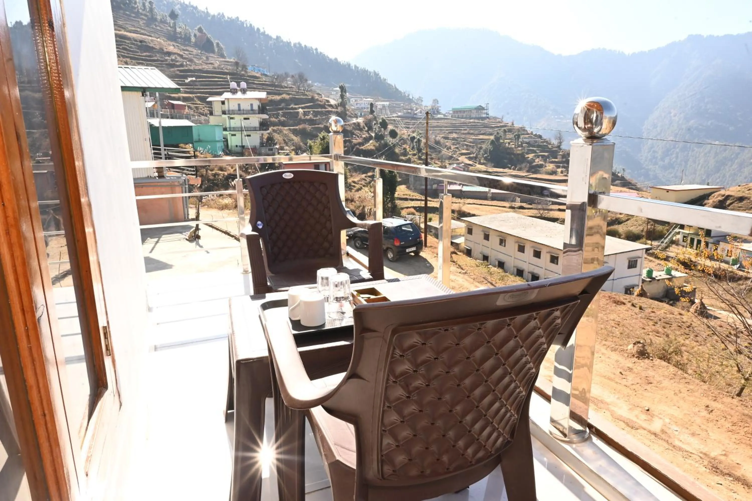 Balcony/Terrace in Himalayan Hill Top Resort
