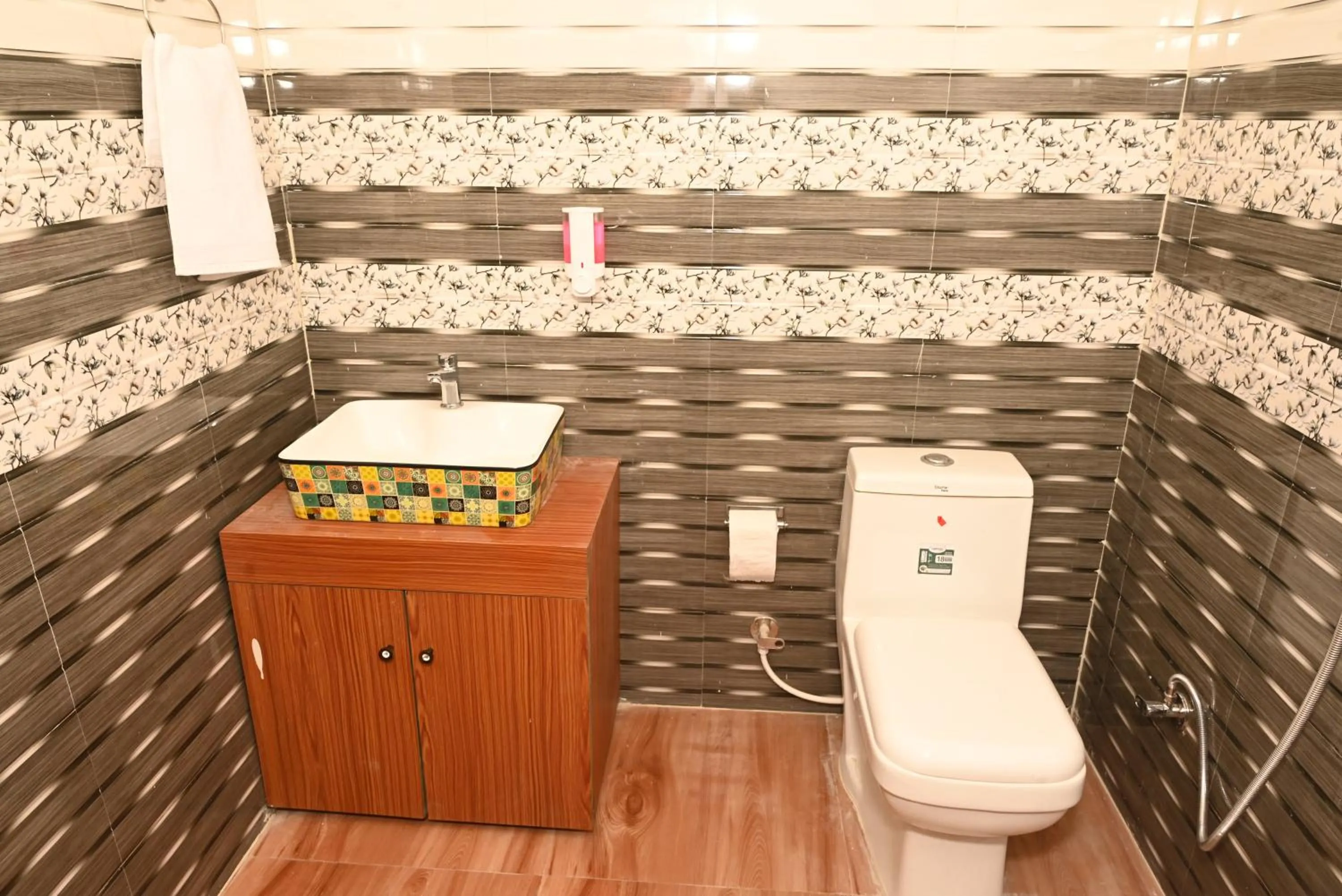 Toilet in Himalayan Hill Top Resort