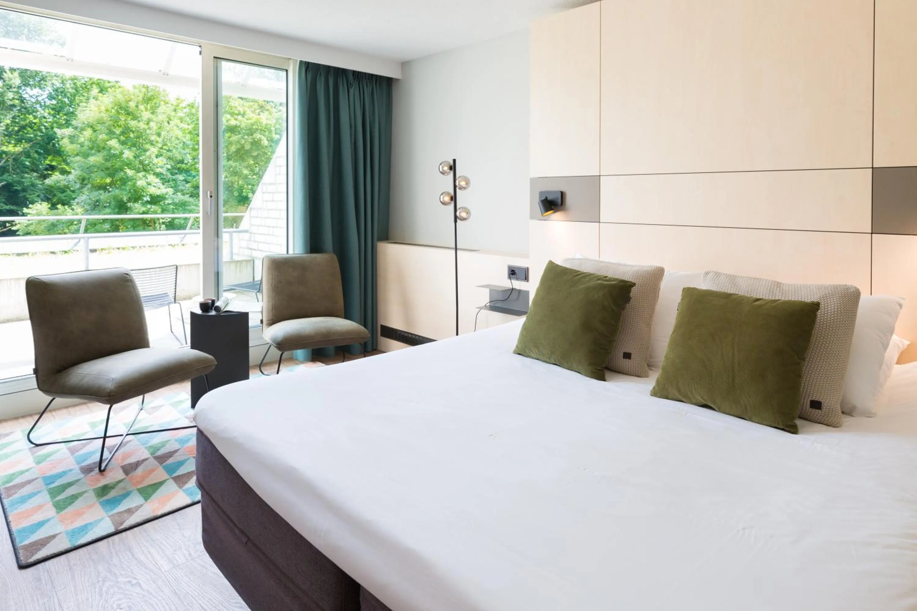 Bed in Wellnesshotel Thermae 2000