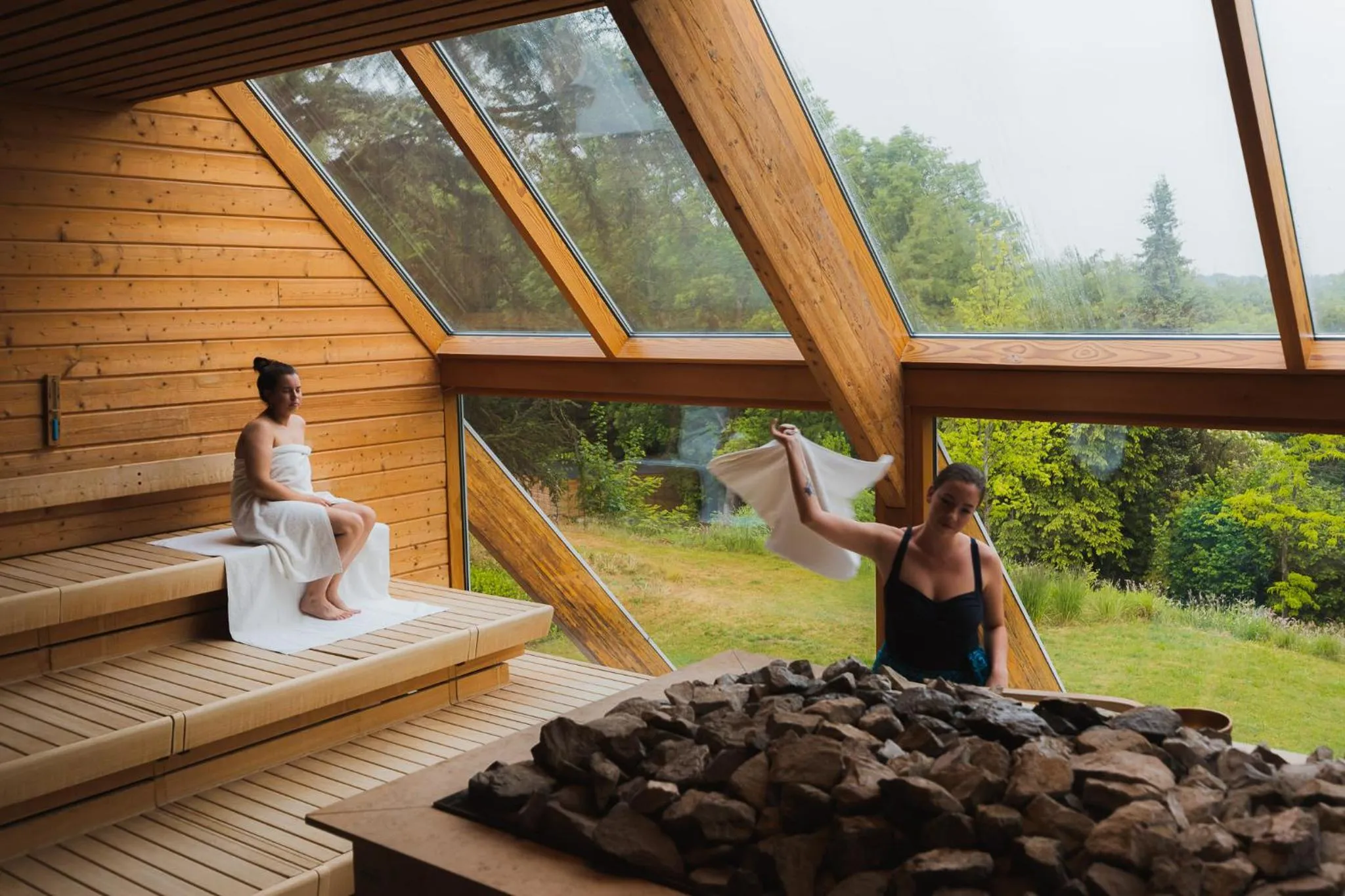 Sauna in Wellnesshotel Thermae 2000