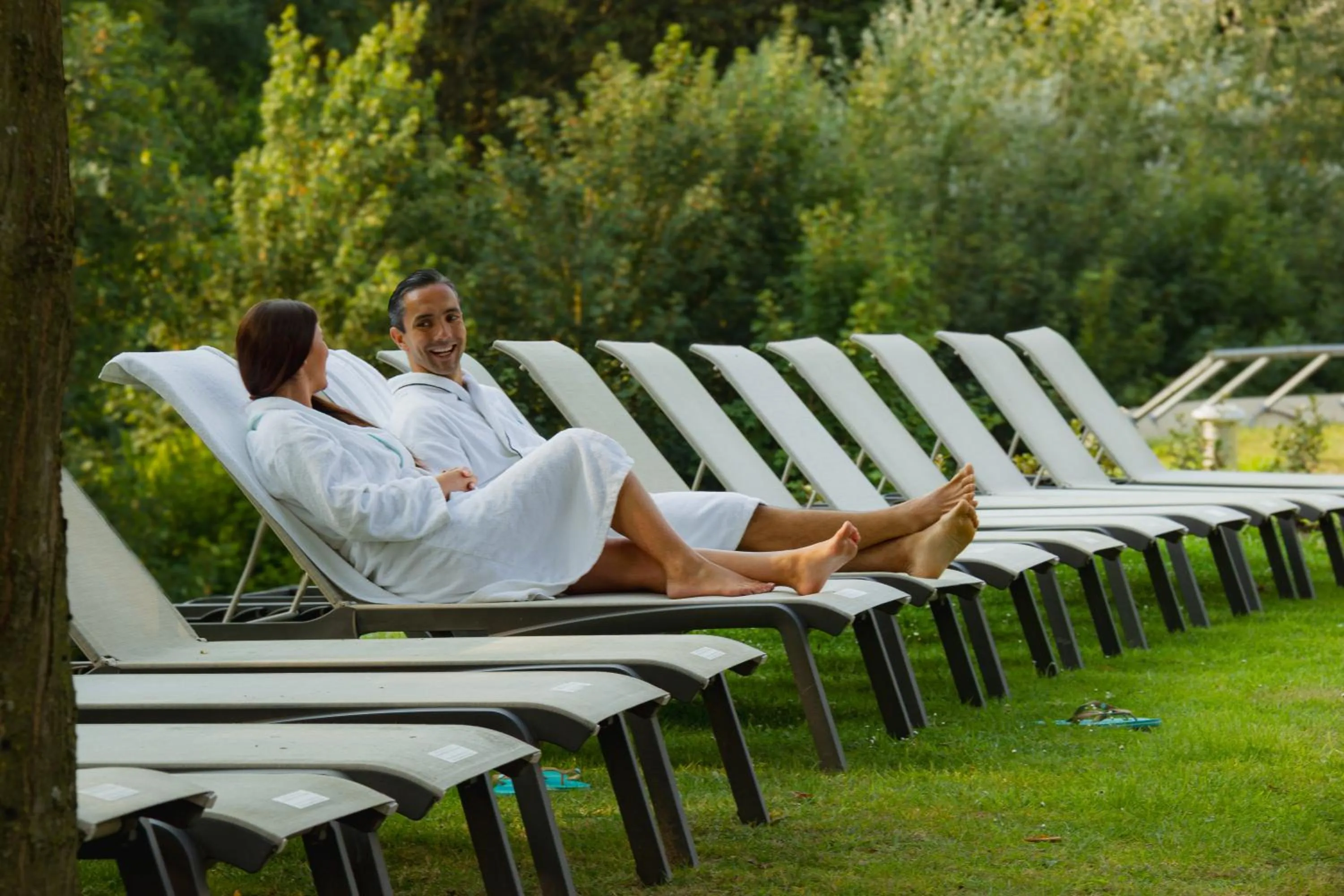 Garden in Wellnesshotel Thermae 2000
