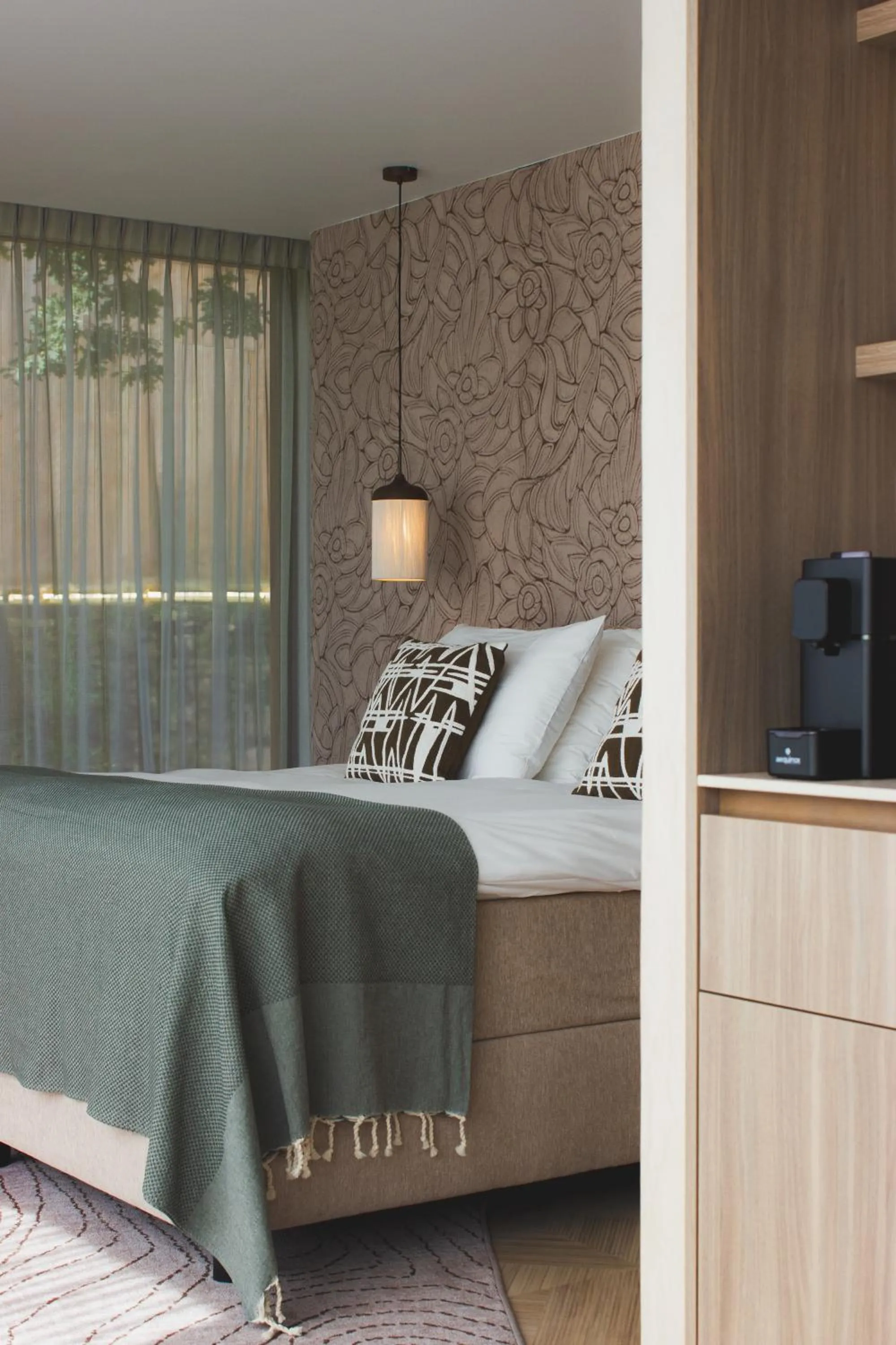 Bed in Wellnesshotel Thermae 2000