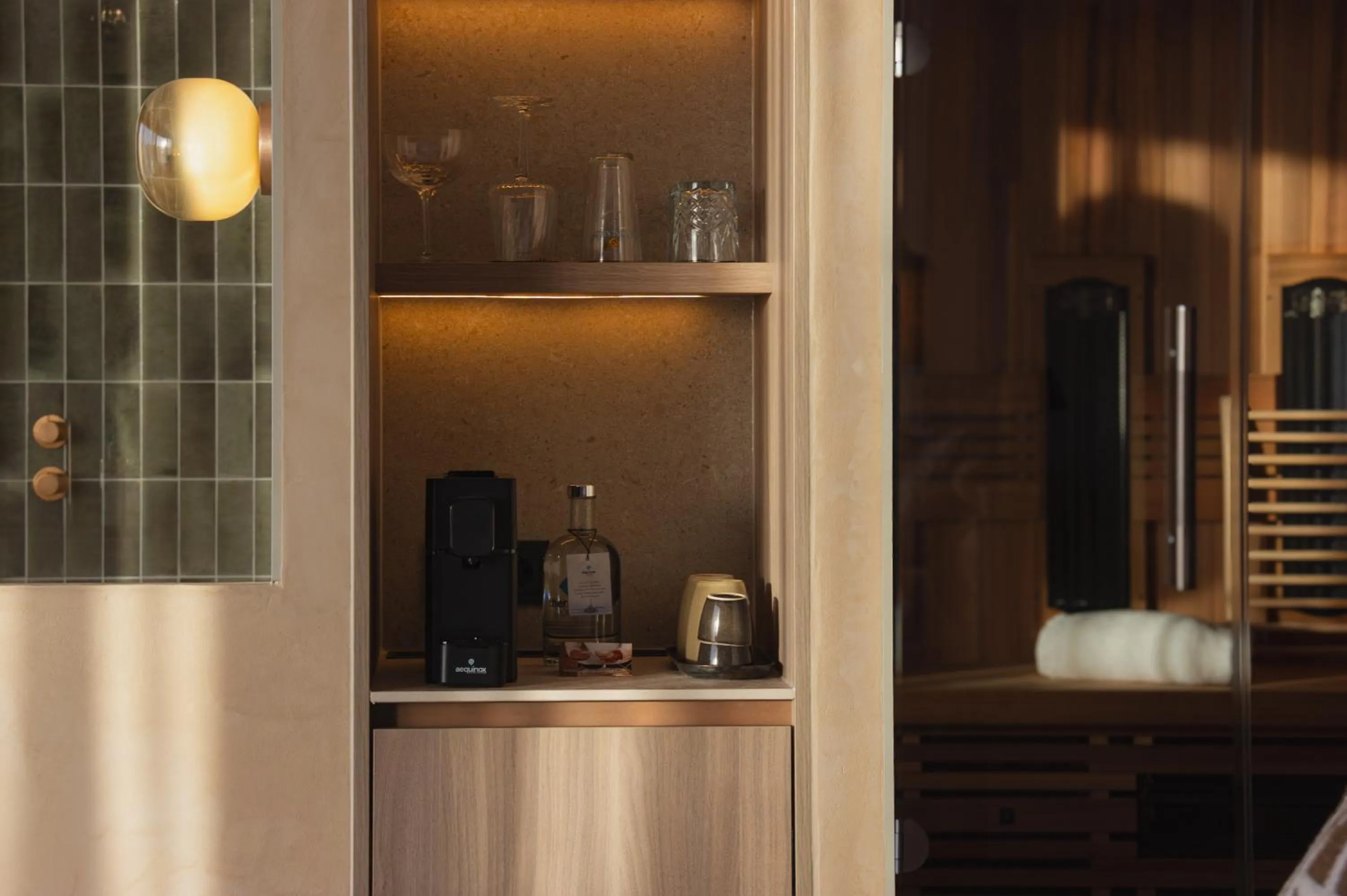 Coffee/tea facilities in Wellnesshotel Thermae 2000