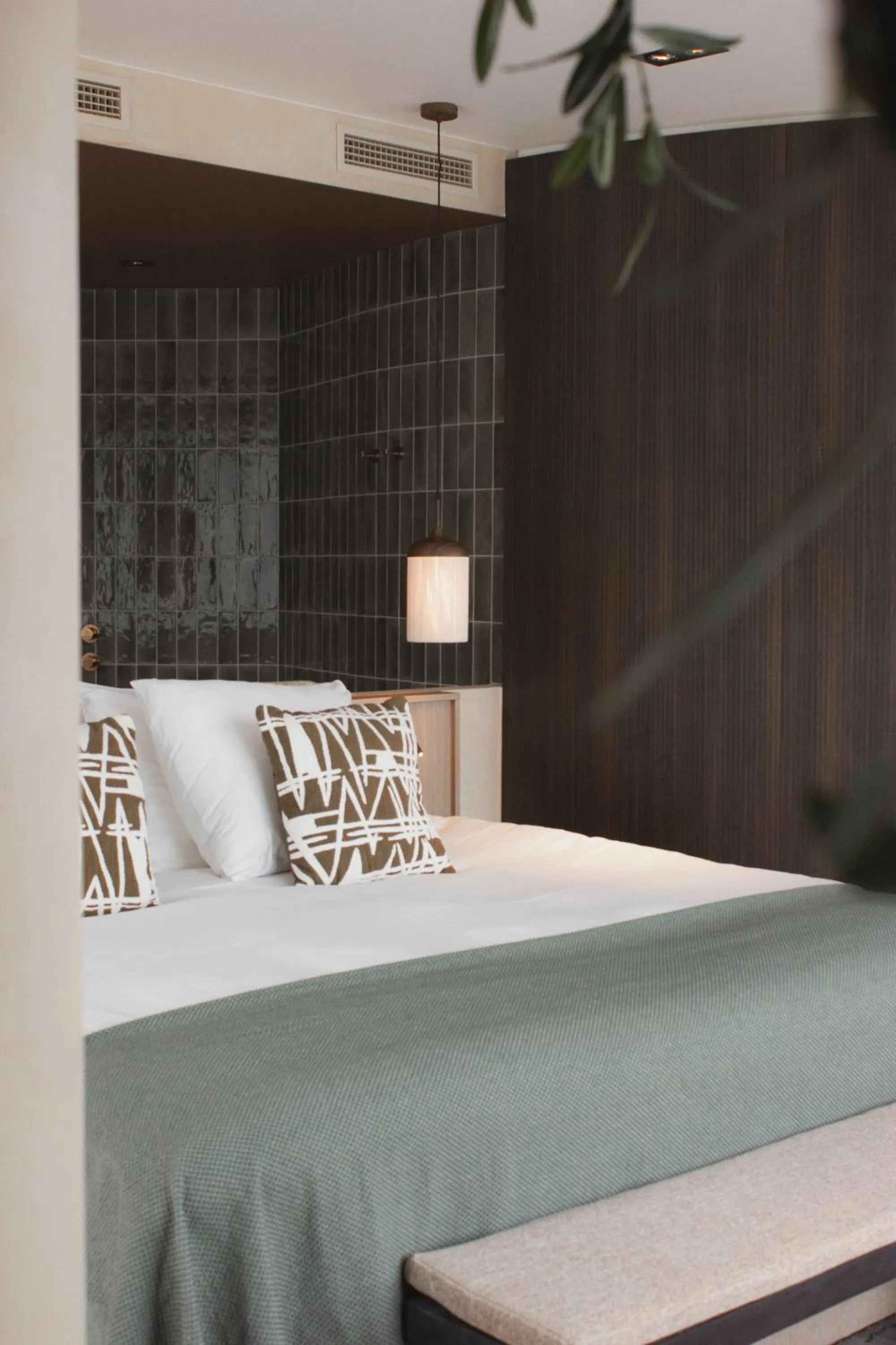 Bed in Wellnesshotel Thermae 2000