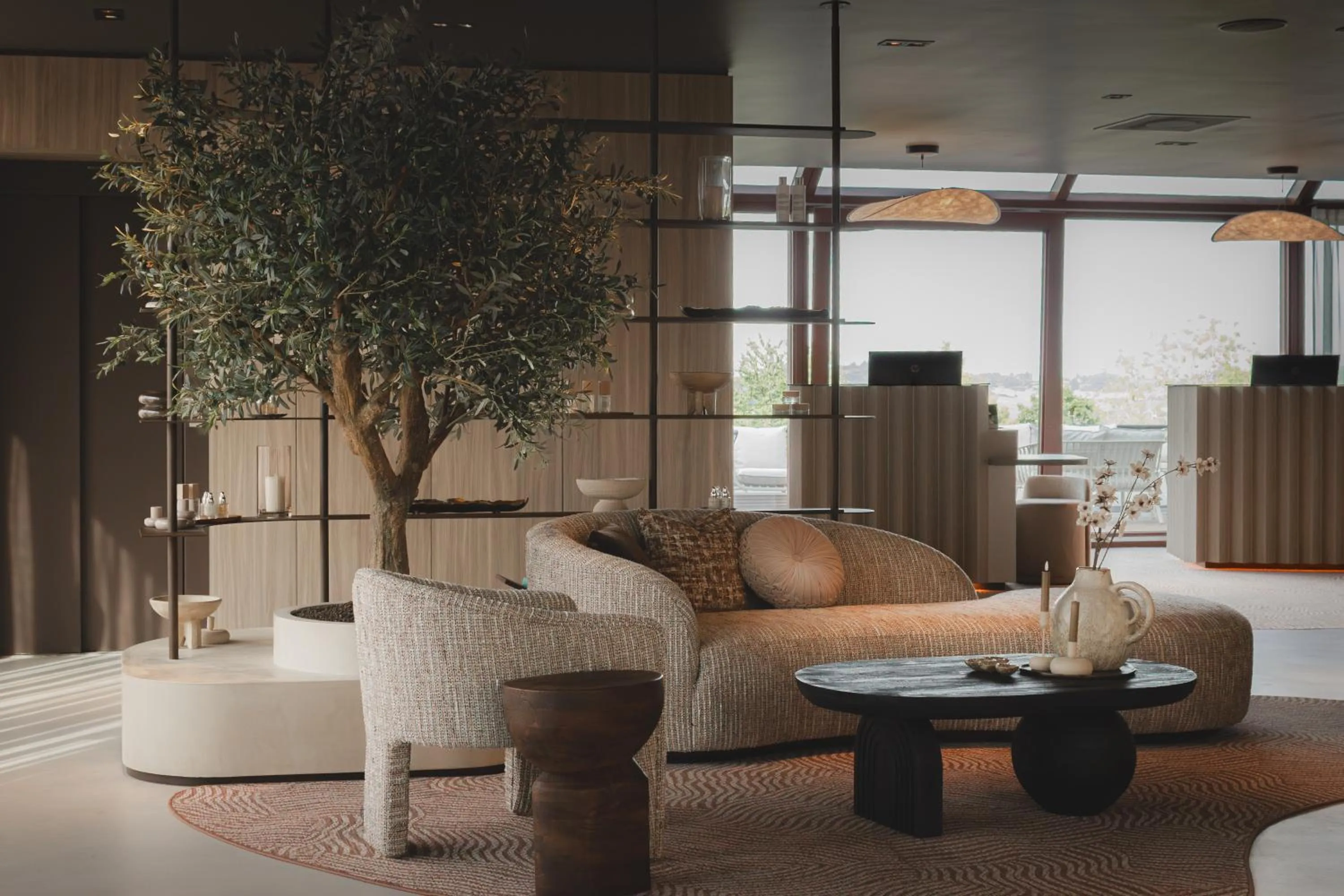 Lobby or reception in Wellnesshotel Thermae 2000