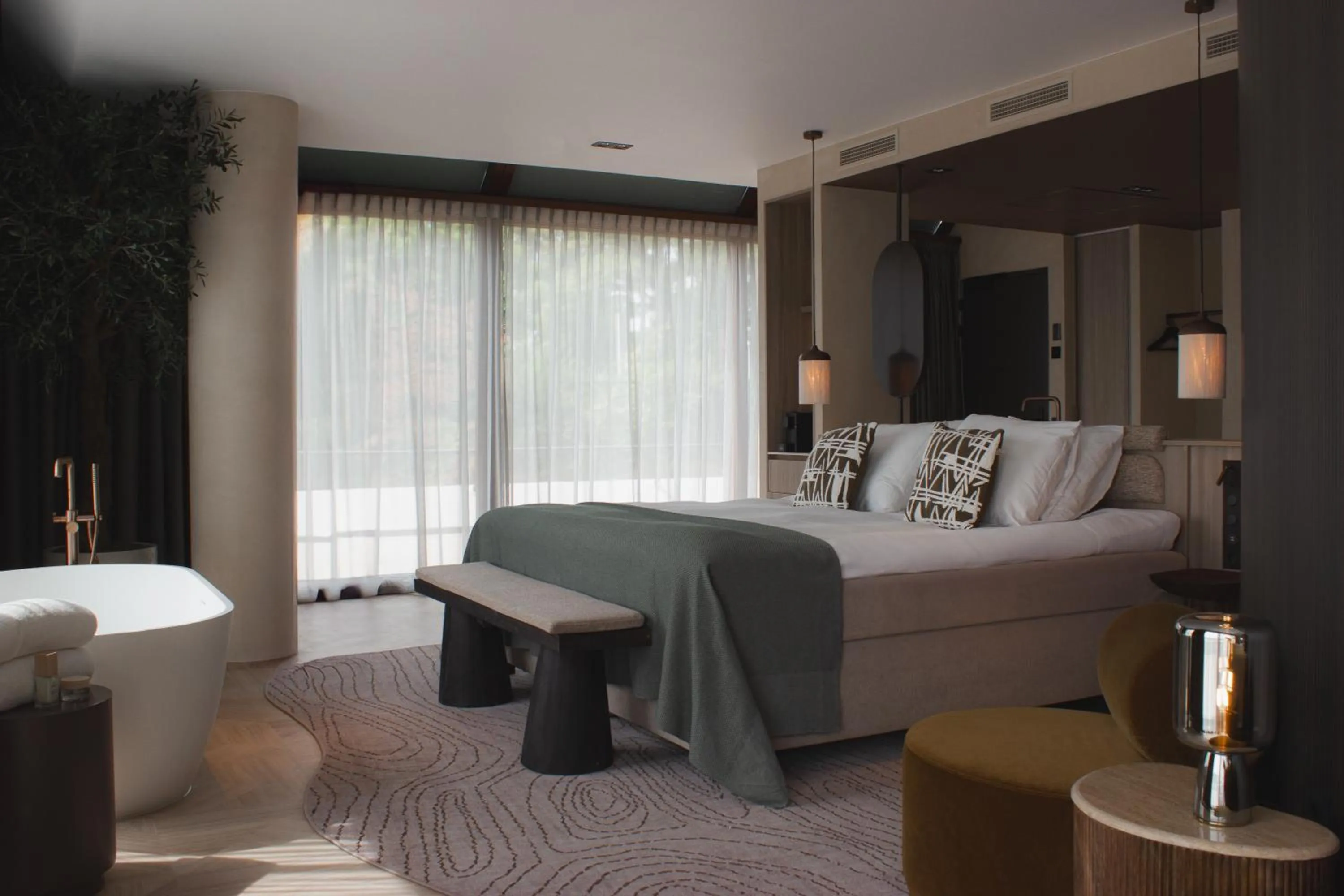 Photo of the whole room, Bed in Wellnesshotel Thermae 2000