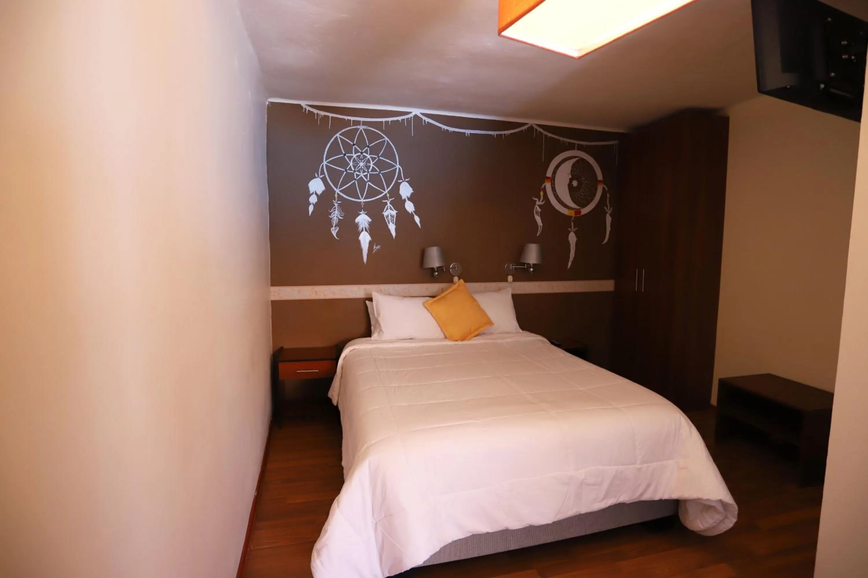 Bed in La Casona de Rimacpampa