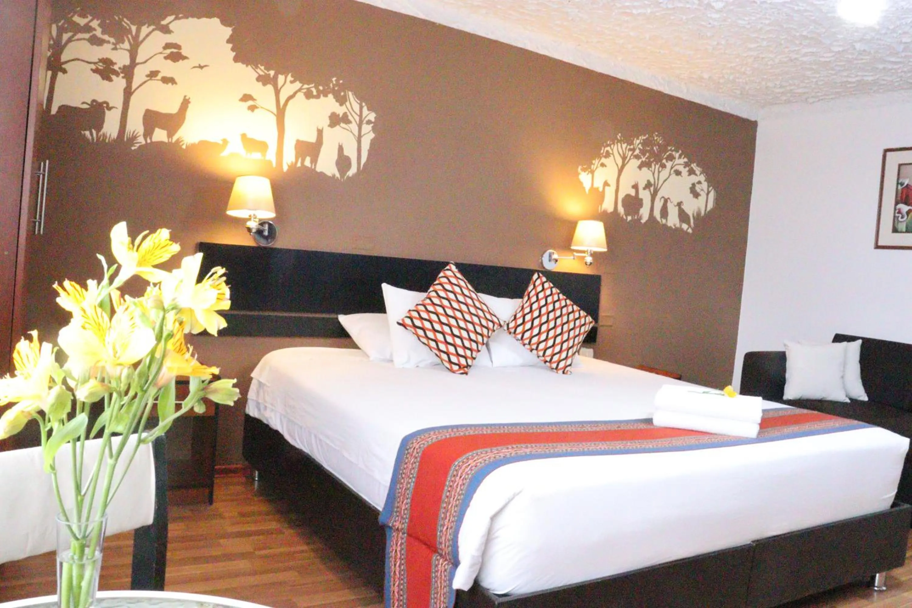 Photo of the whole room in La Casona de Rimacpampa