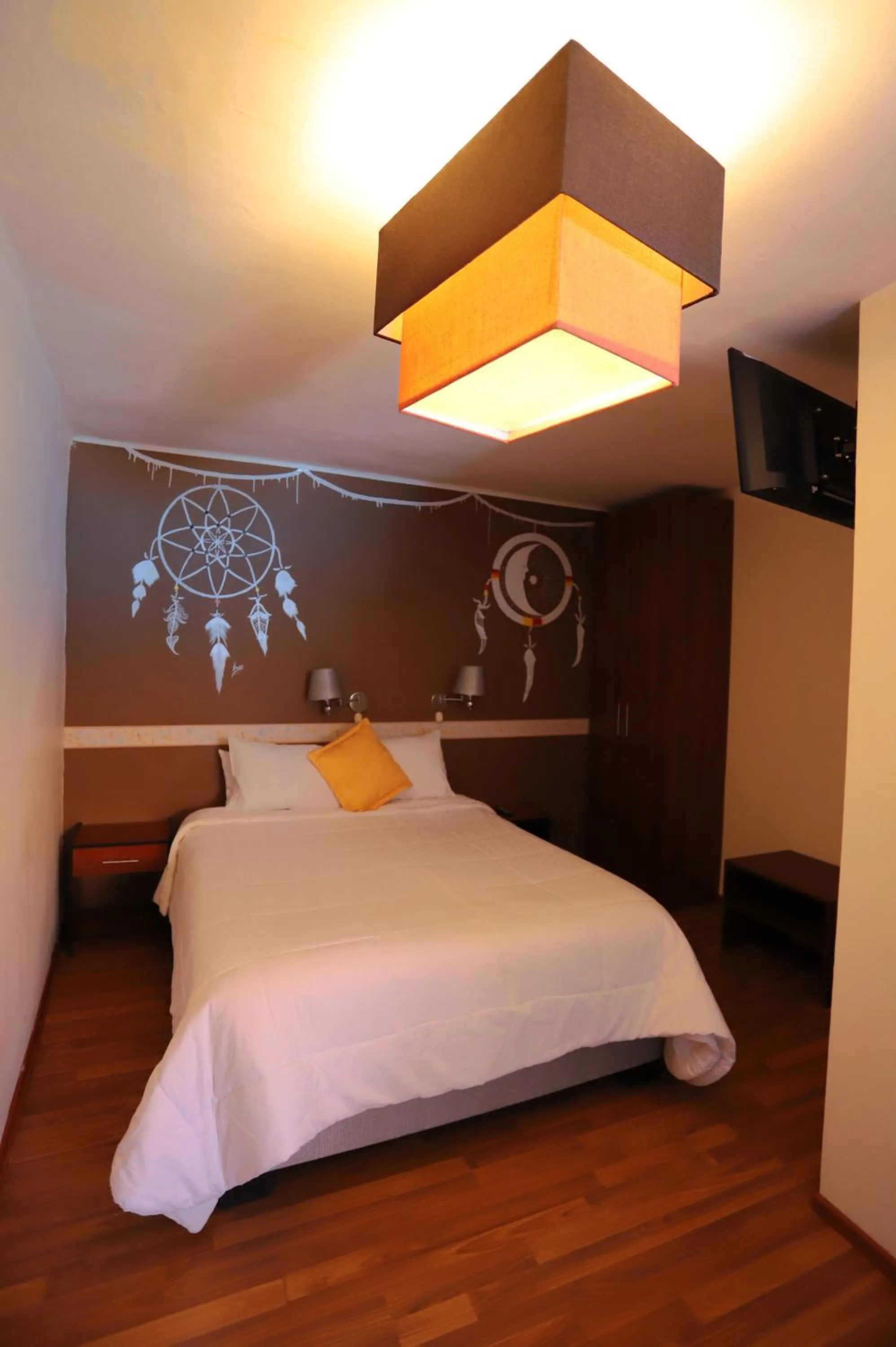 Bed in La Casona de Rimacpampa