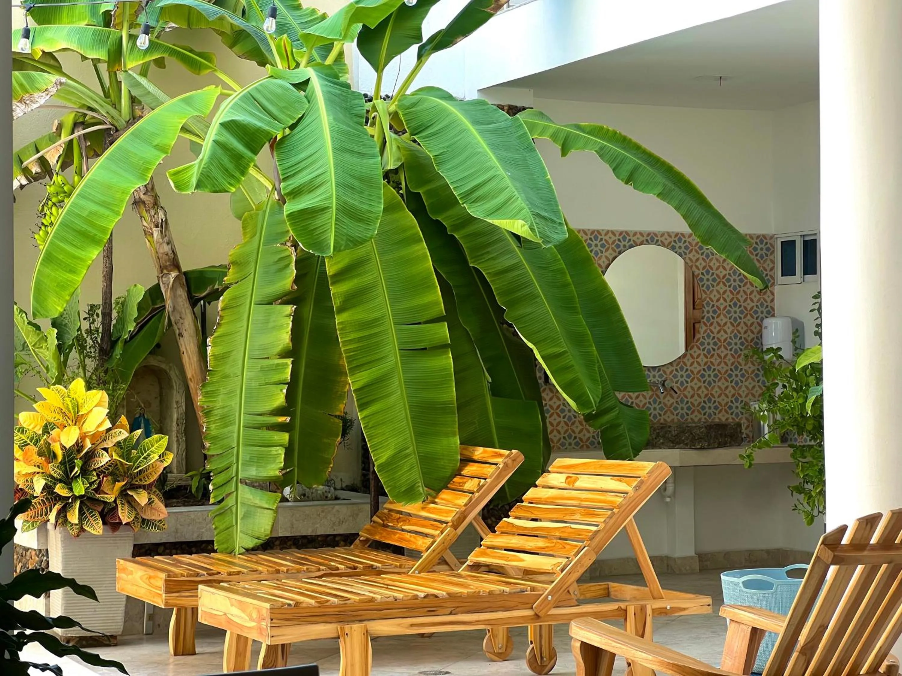 Swimming pool in Charme 64 Hotel Boutique