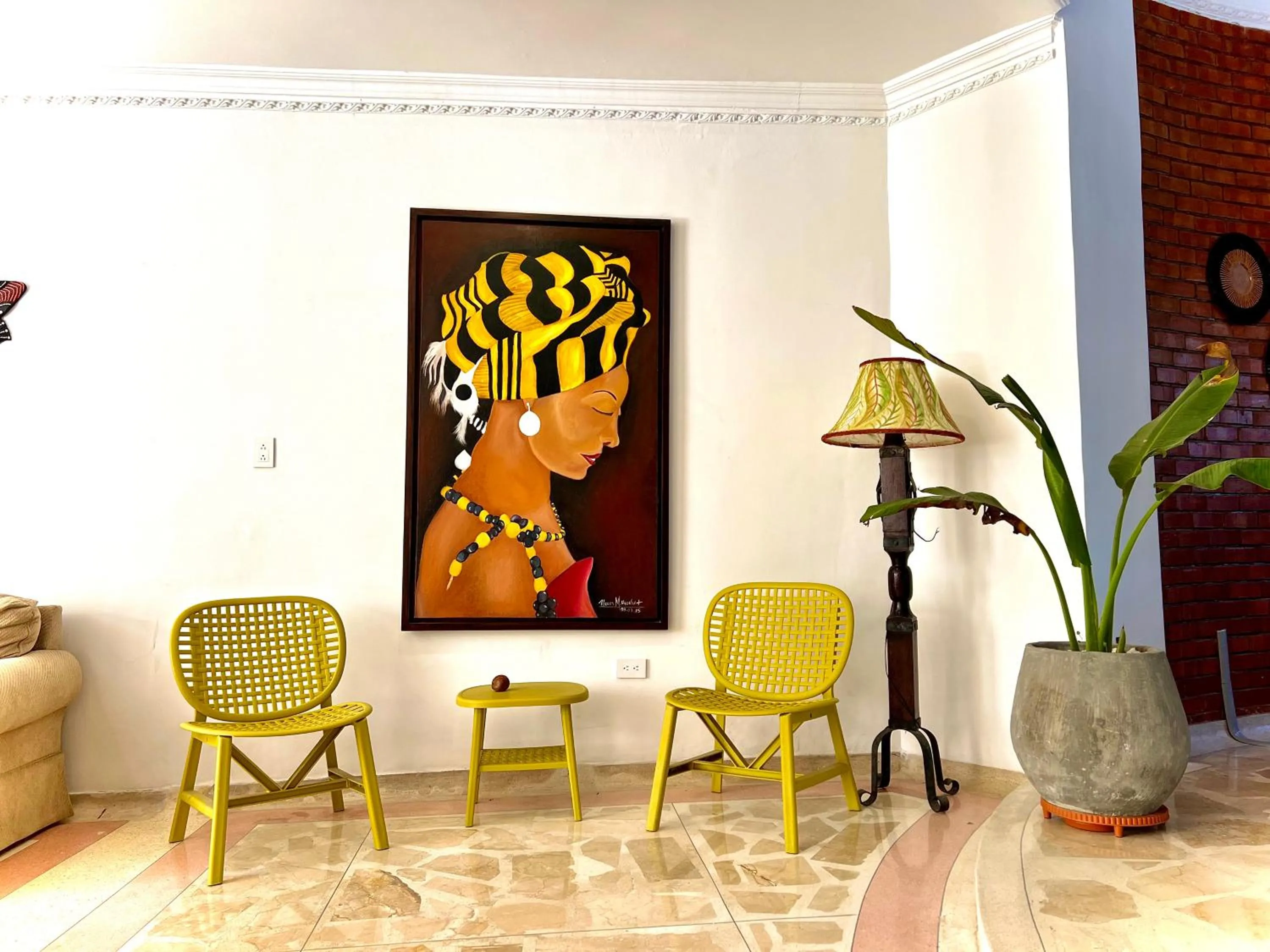 Living room in Charme 64 Hotel Boutique