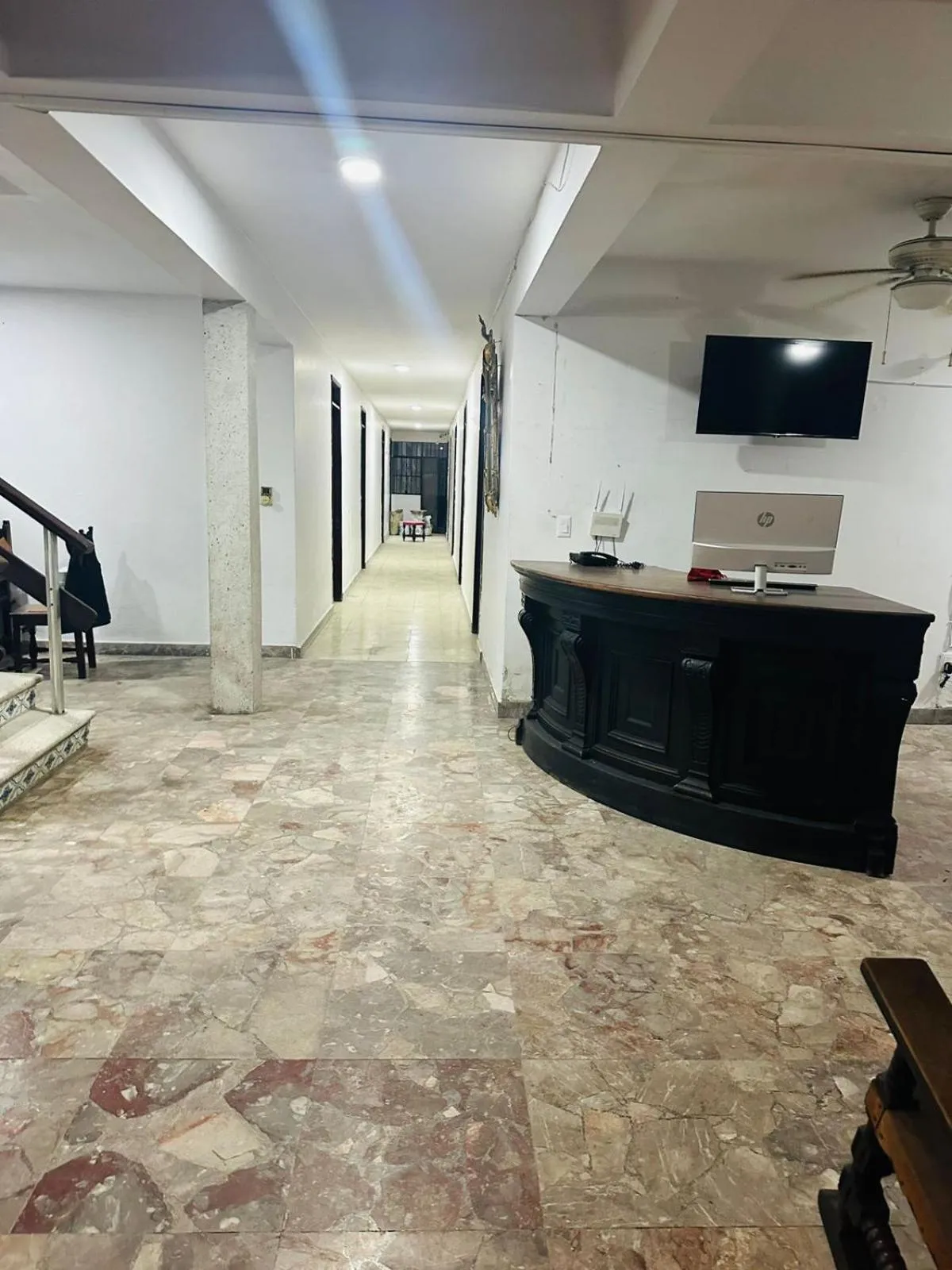 Lobby or reception in Hotel Santa Barbara