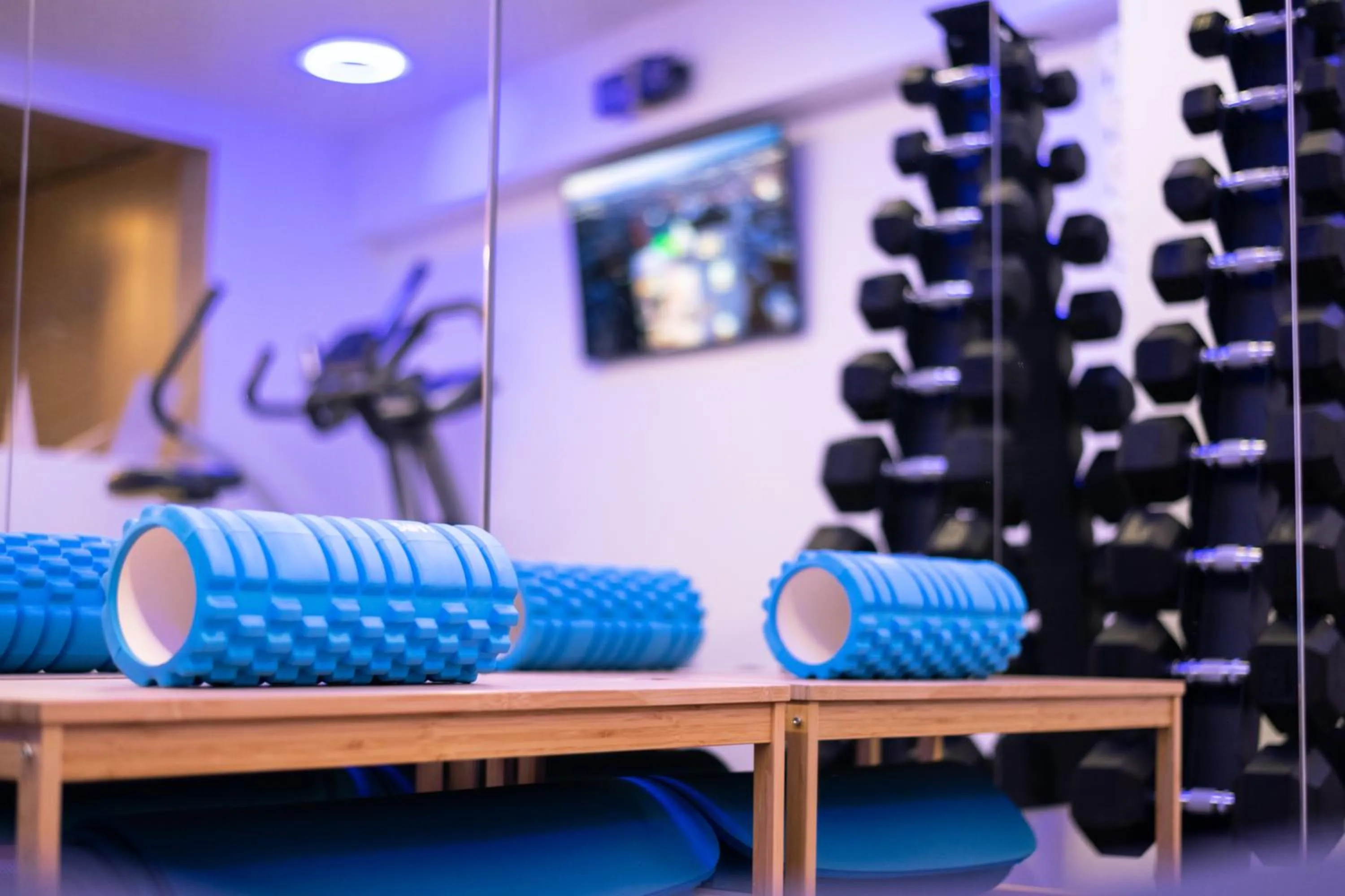 Fitness centre/facilities in SIGMA Suites Hotel