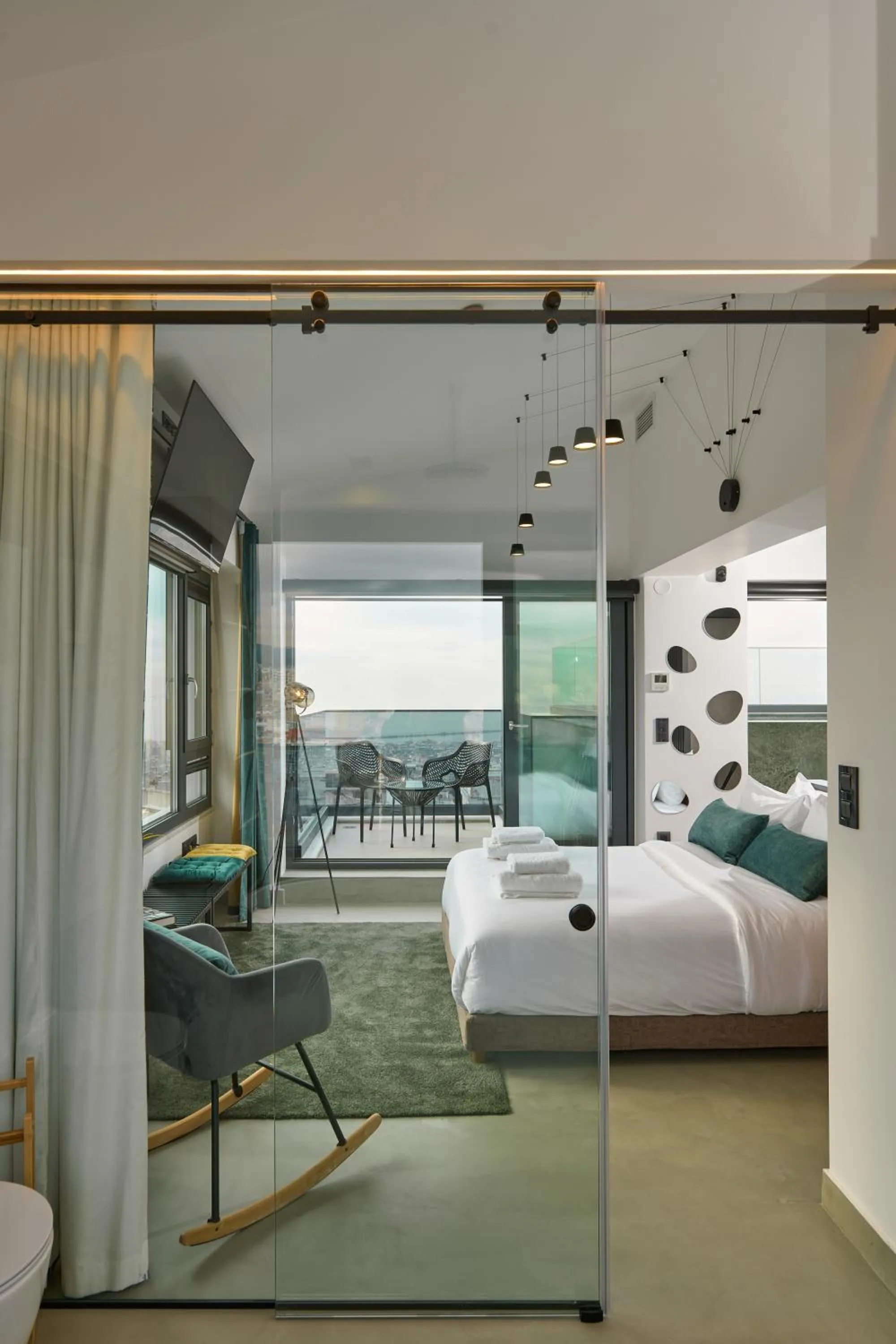 Bedroom, Bed in SIGMA Suites Hotel