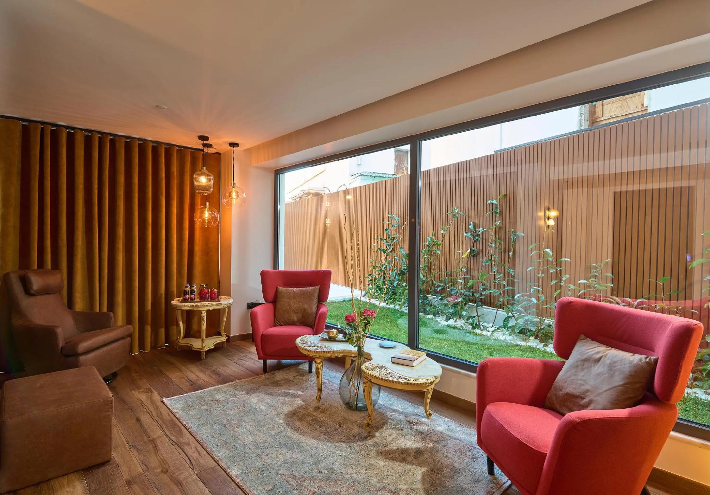 Living room in SIGMA Suites Hotel