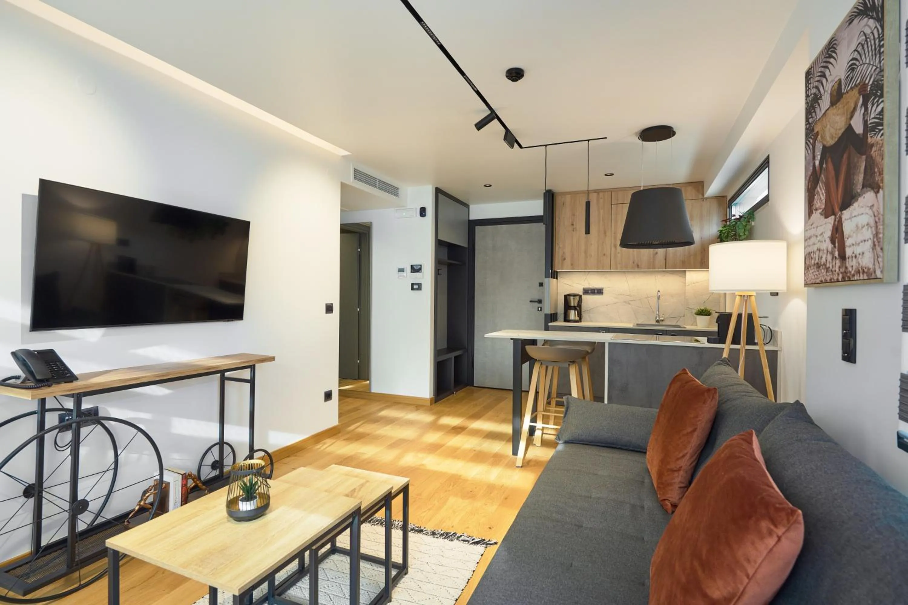 Living room in SIGMA Suites Hotel