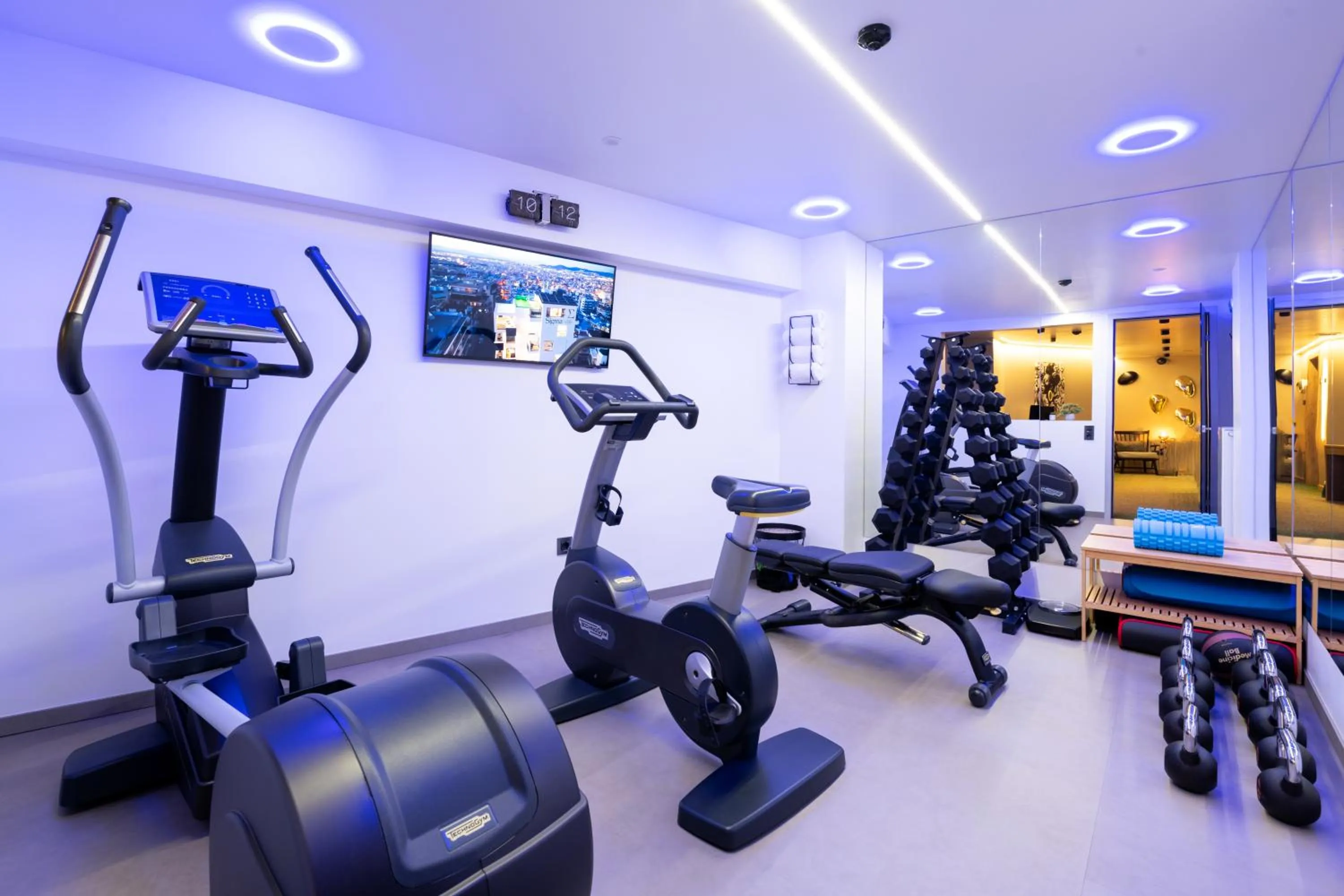 Fitness centre/facilities in SIGMA Suites Hotel