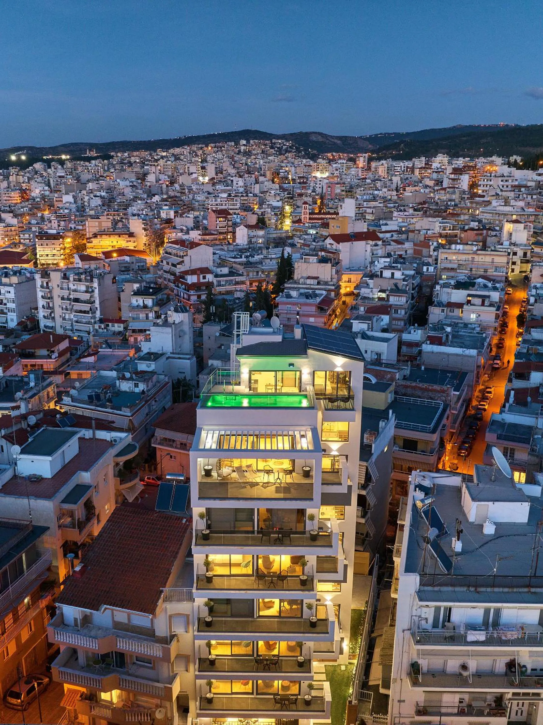 Property building in SIGMA Suites Hotel