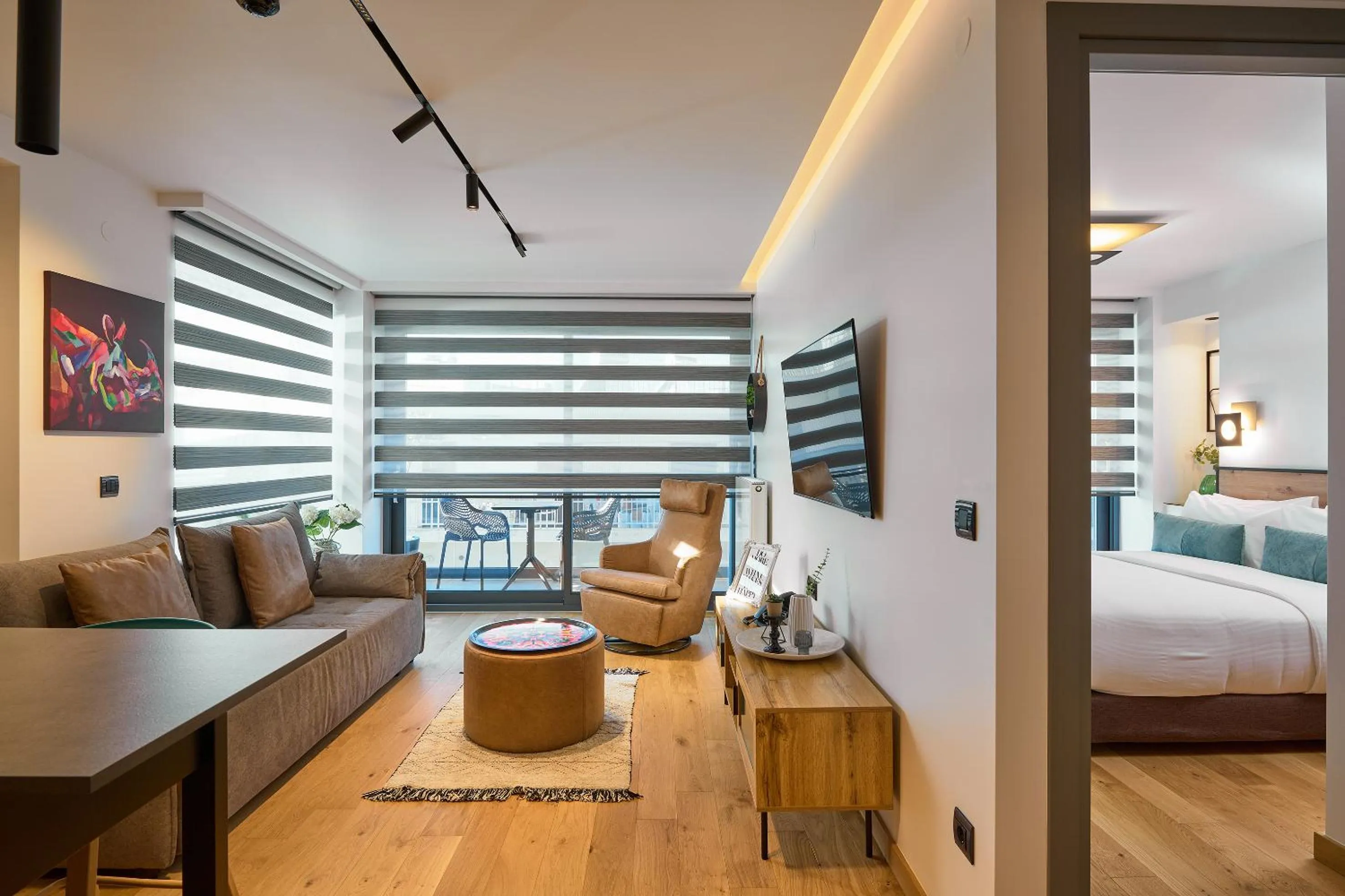 Photo of the whole room, Bed in SIGMA Suites Hotel