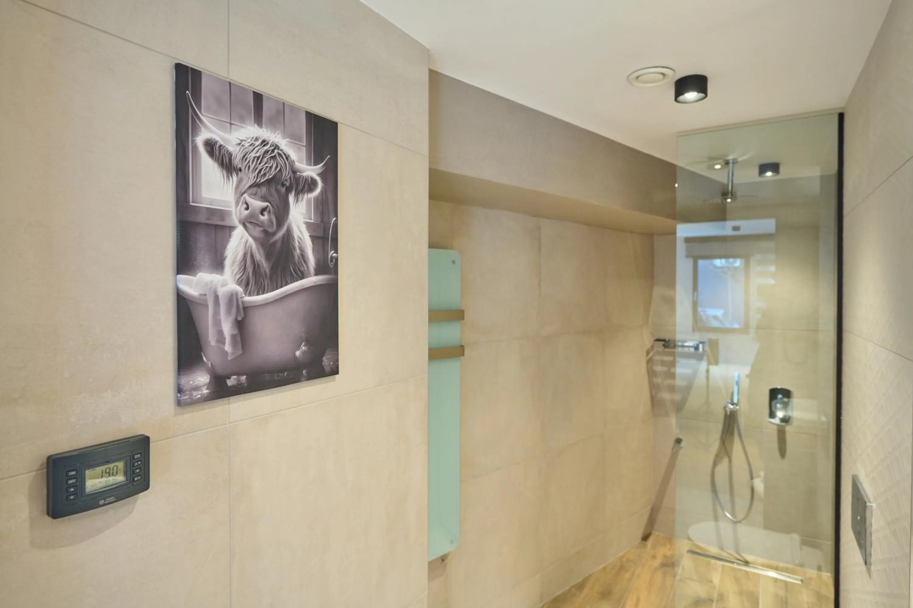 Shower in SIGMA Suites Hotel