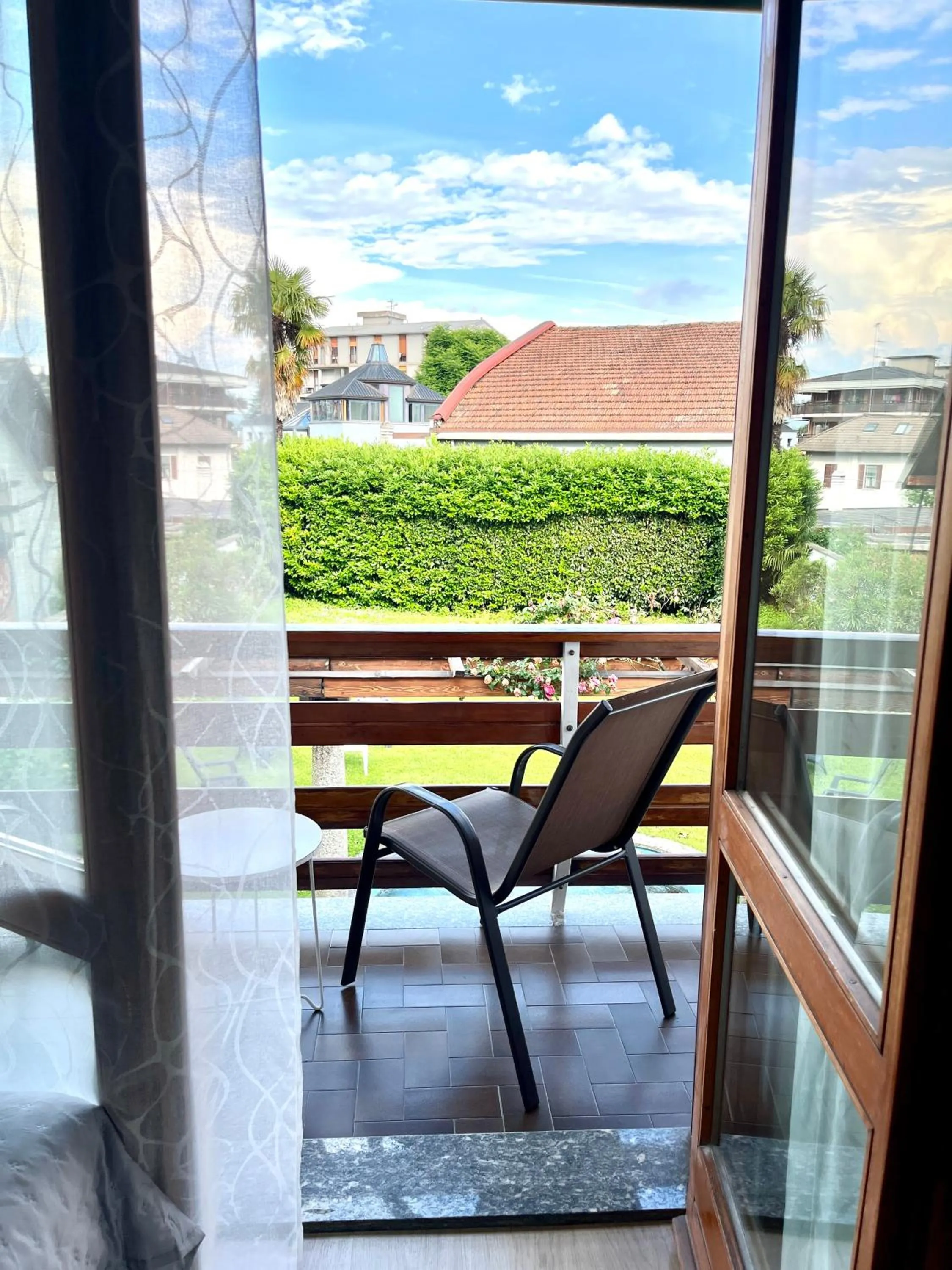 Balcony/Terrace in Bella Vita Guesthouse -parcheggio privato interno