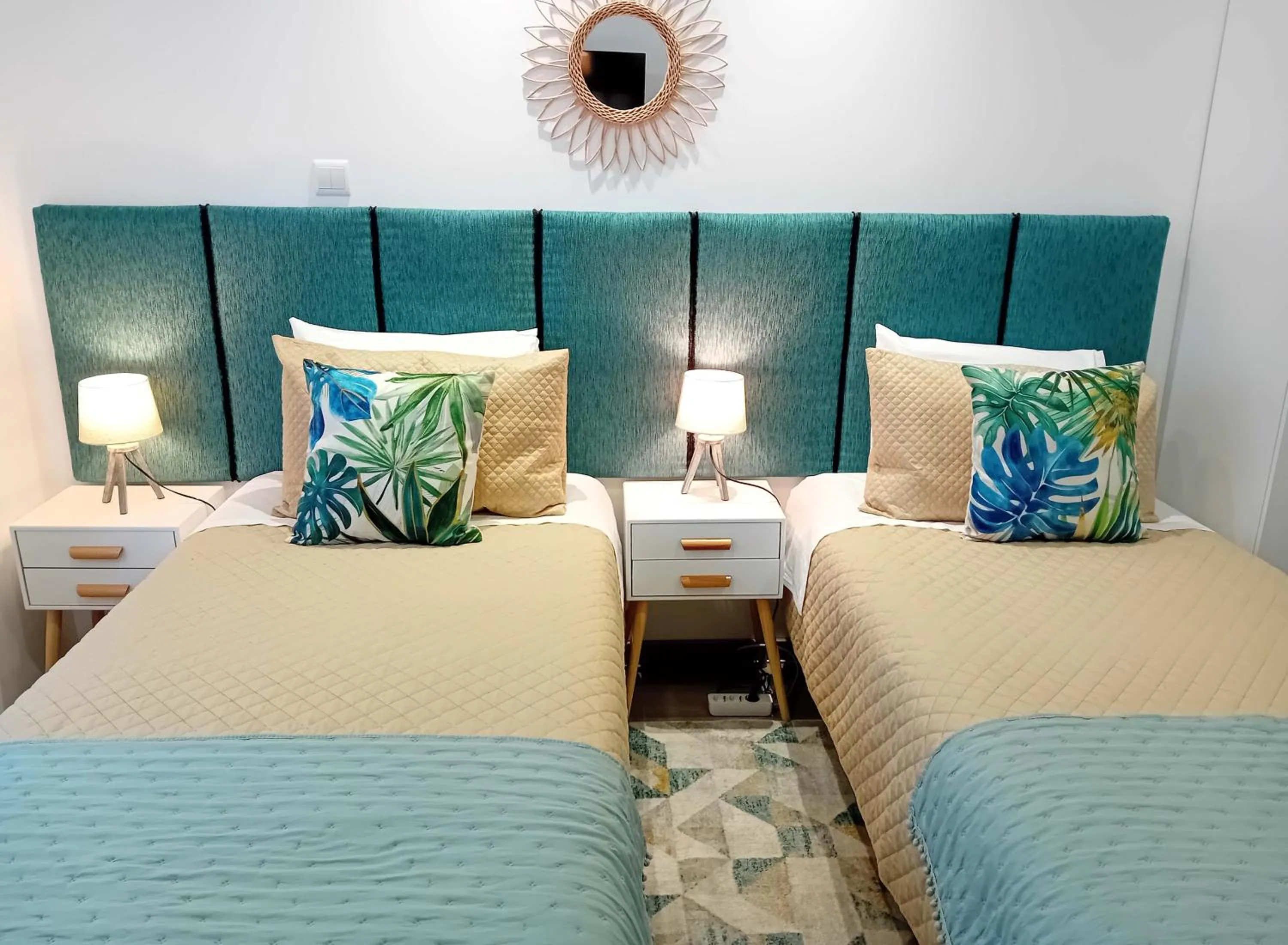 Bed in Garden House Fundão