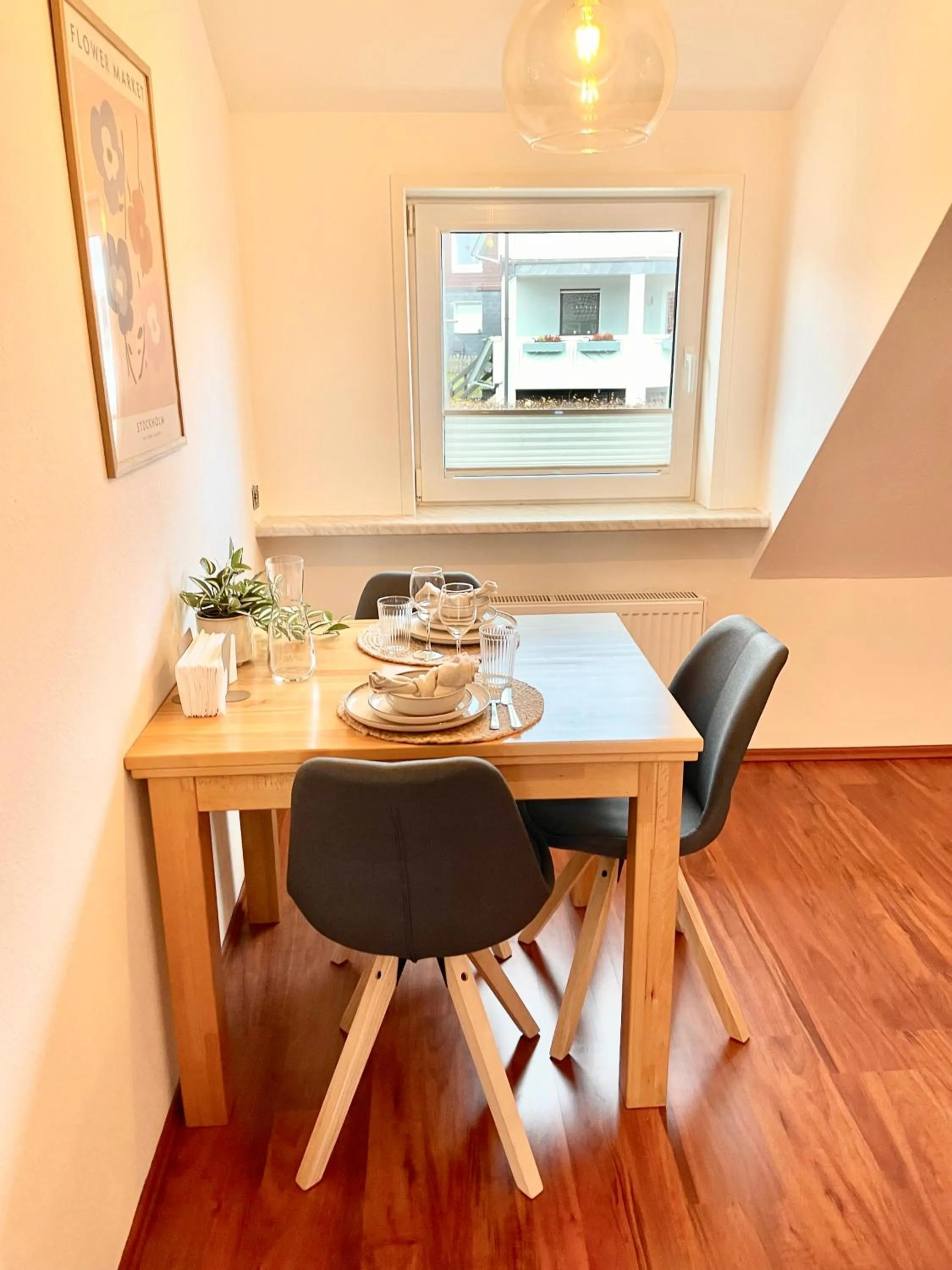 Dining area in Ferienwohnung Jule Braunlage
