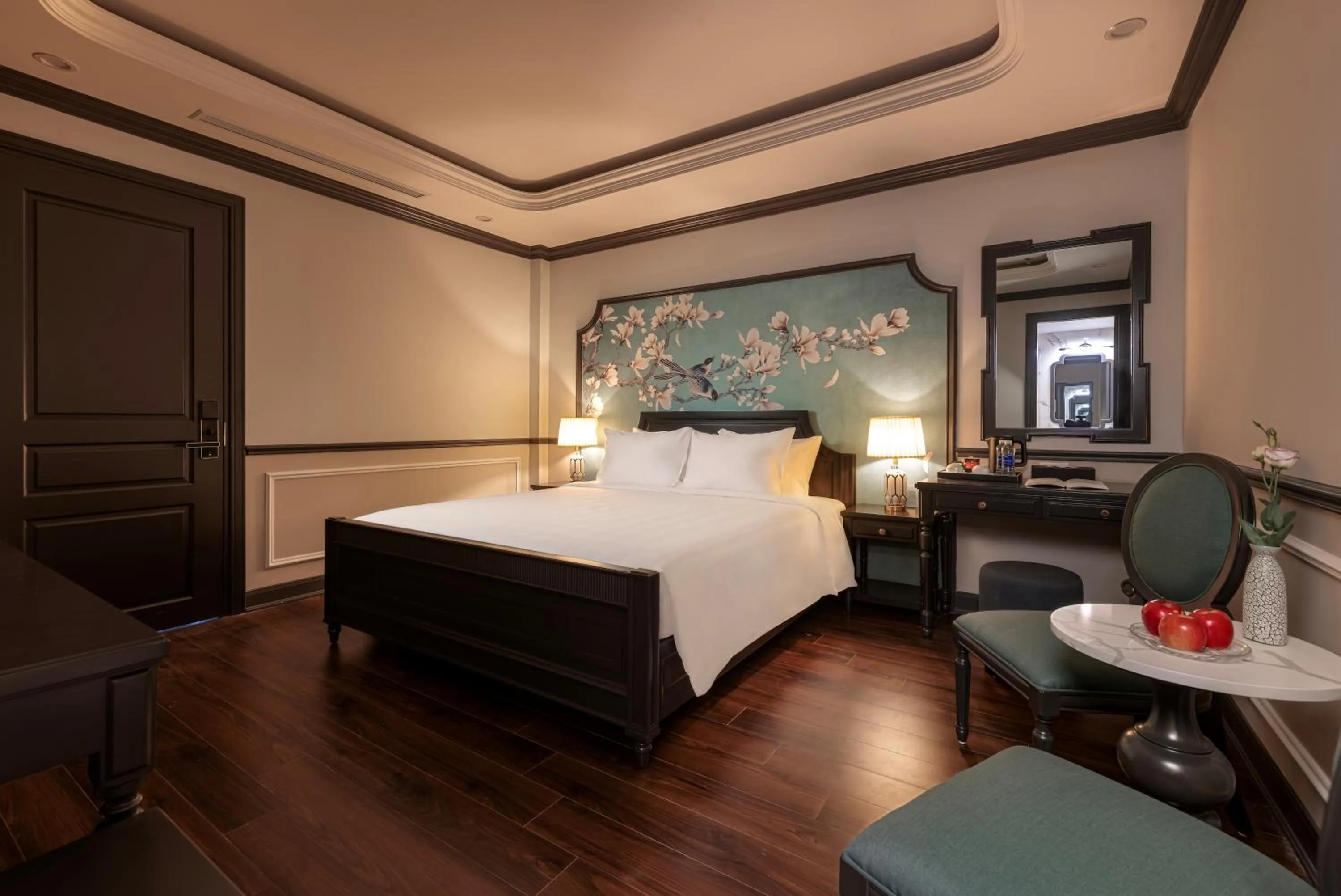 Bed in Sapa Soleil Hotel