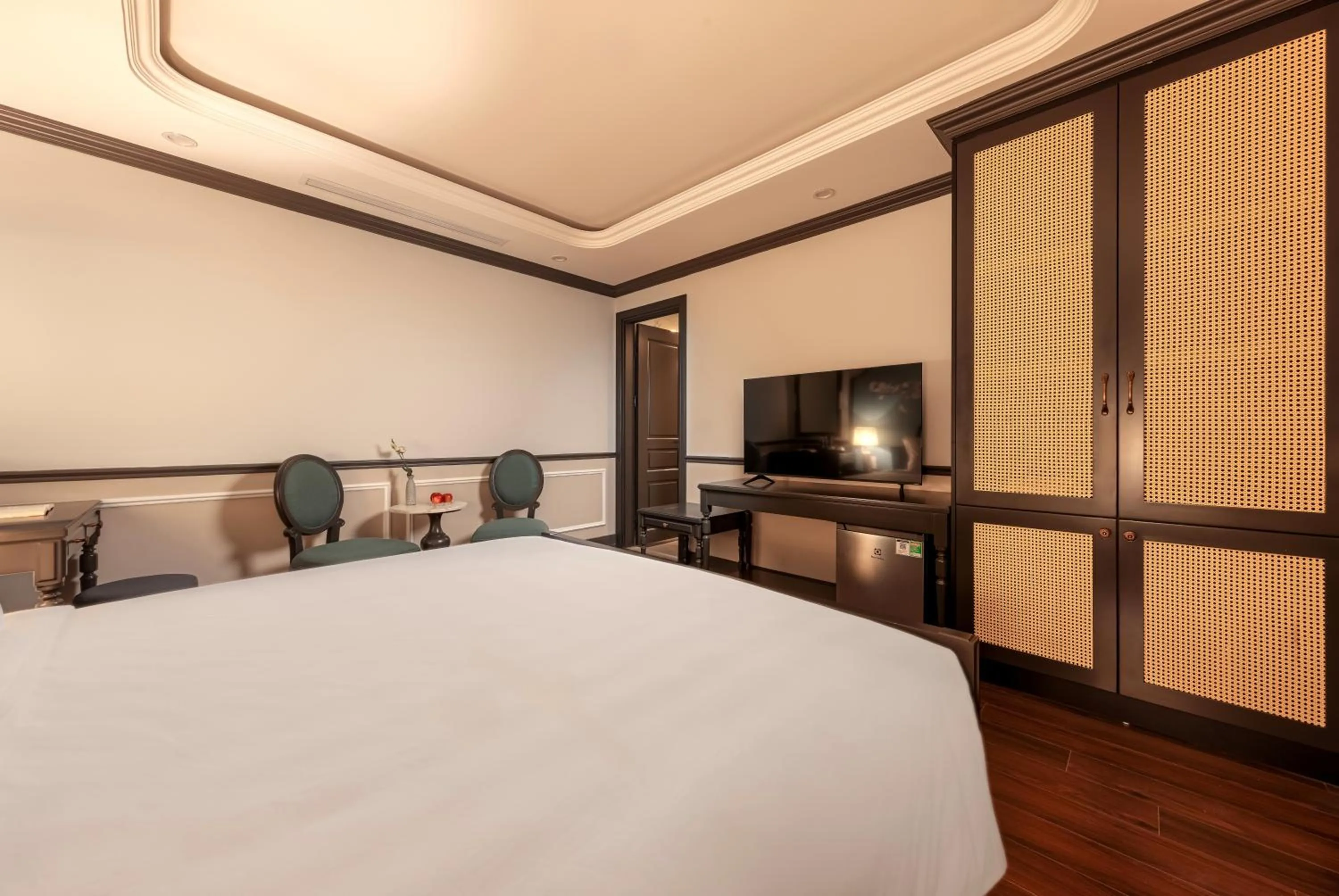 Bed in Sapa Soleil Hotel