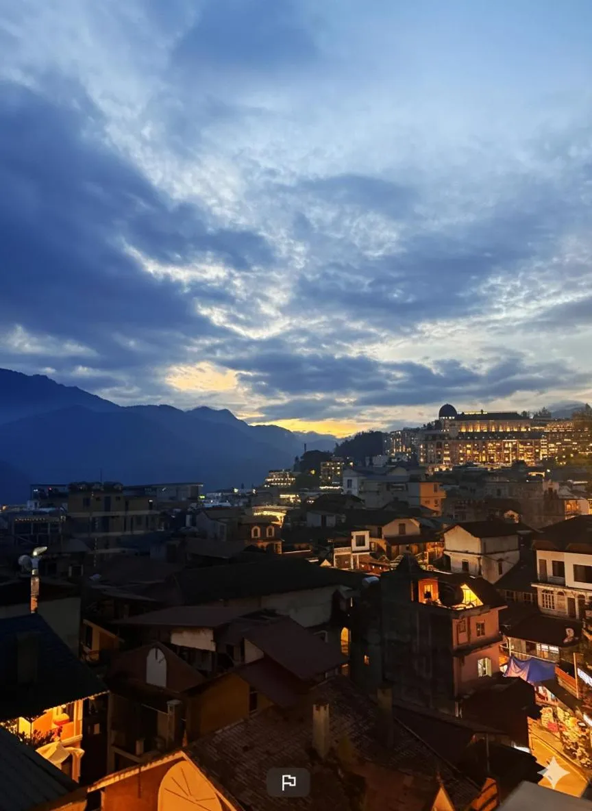 City view in Sapa Soleil Hotel