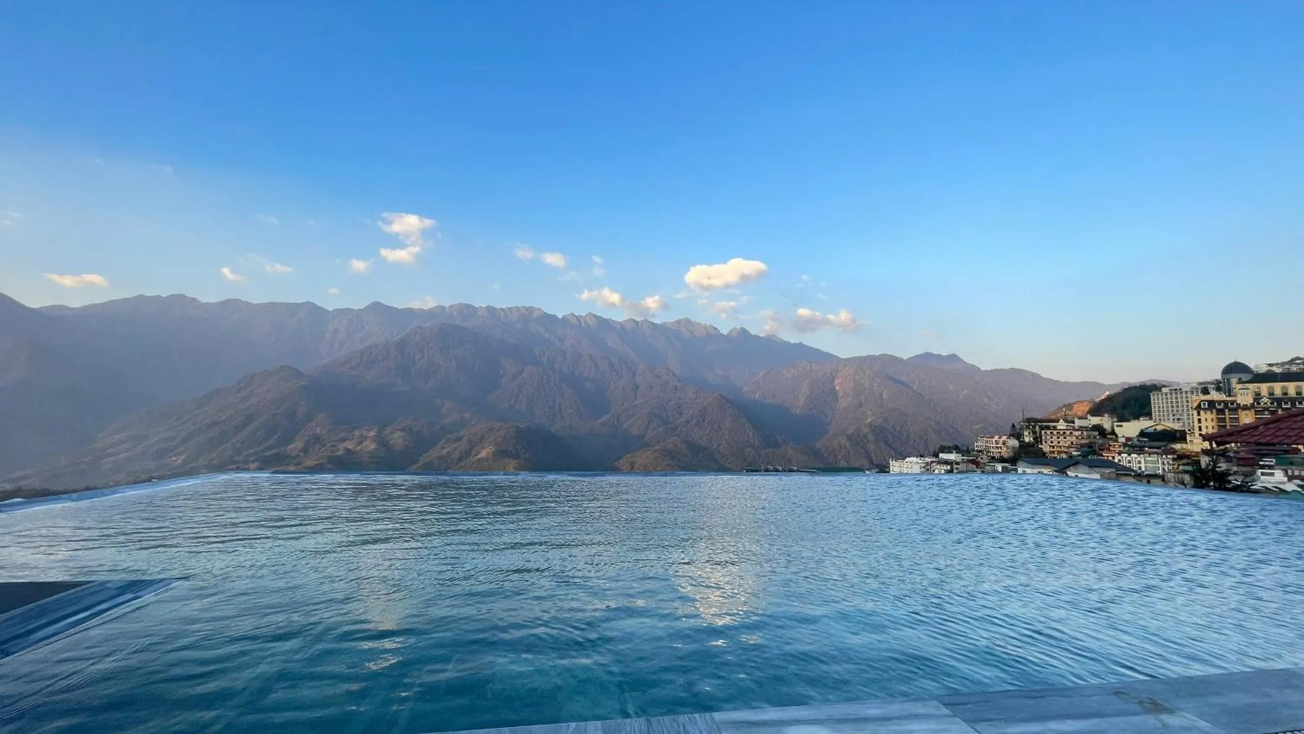 Mountain view in Sapa Soleil Hotel