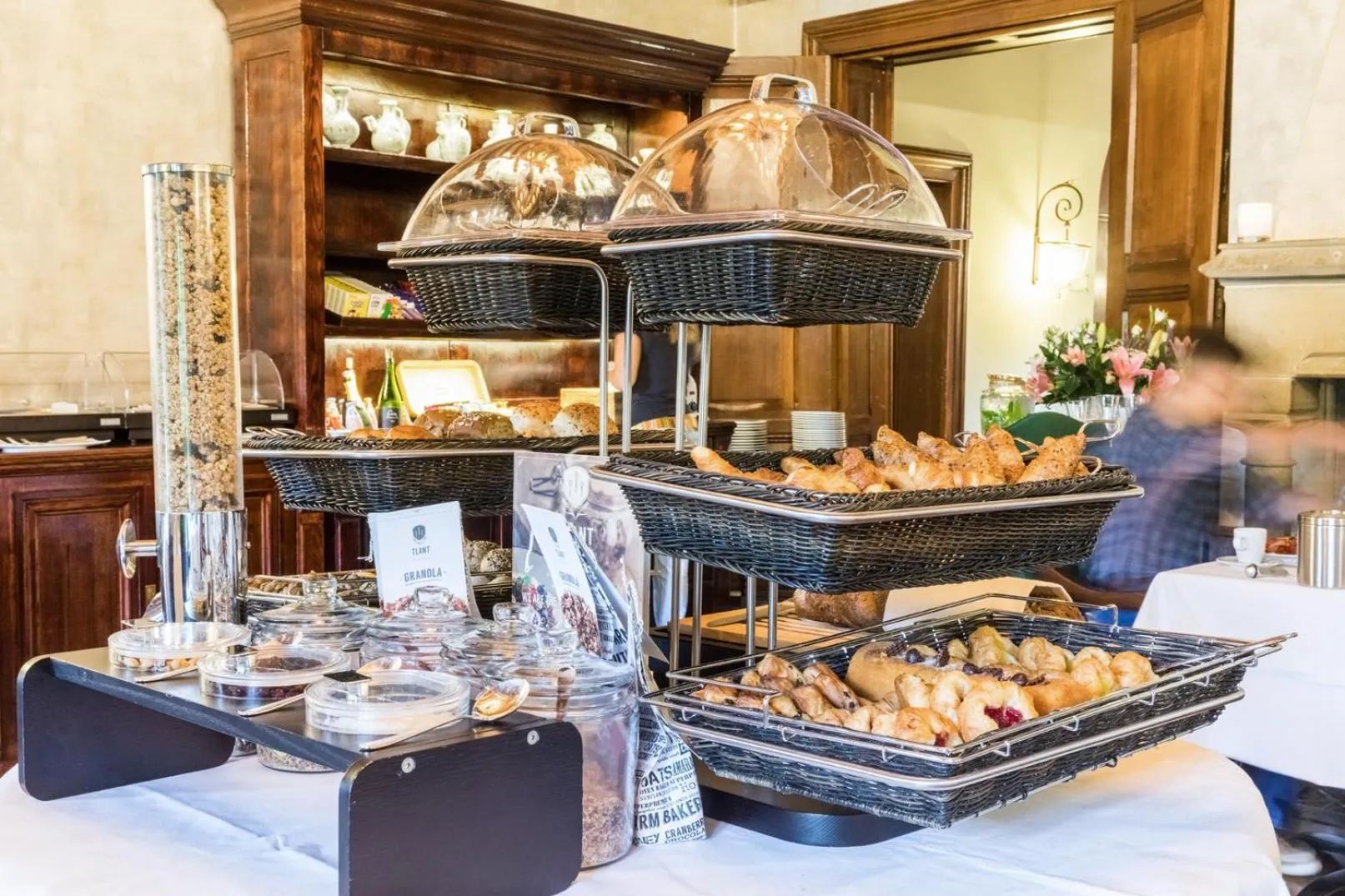 Buffet breakfast in Van der Valk Hotel Kasteel Terworm