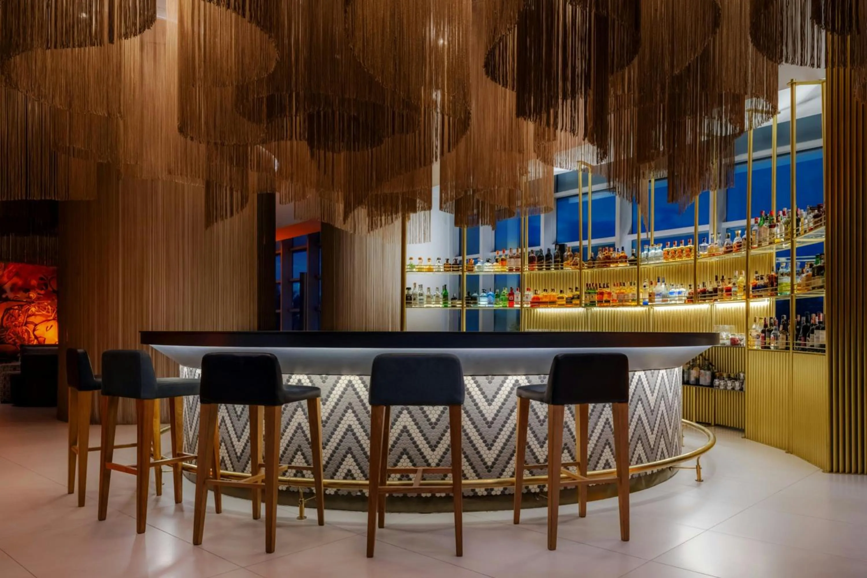 Lounge or bar in W Bogota