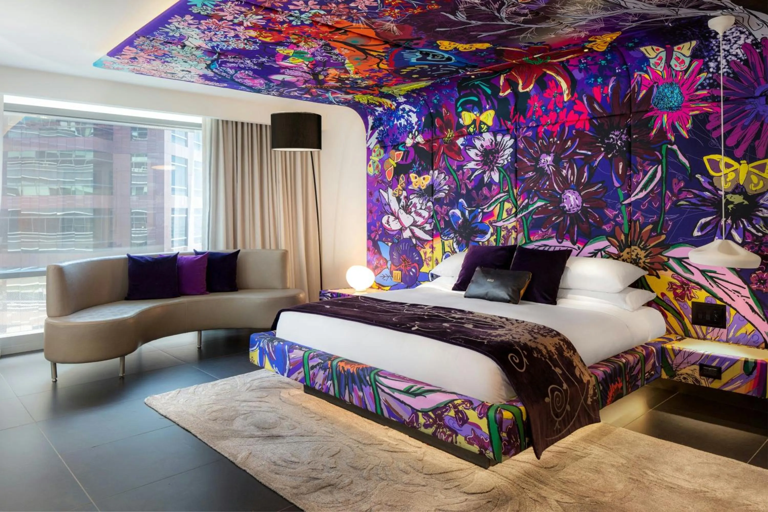 Photo of the whole room, Bed in W Bogota