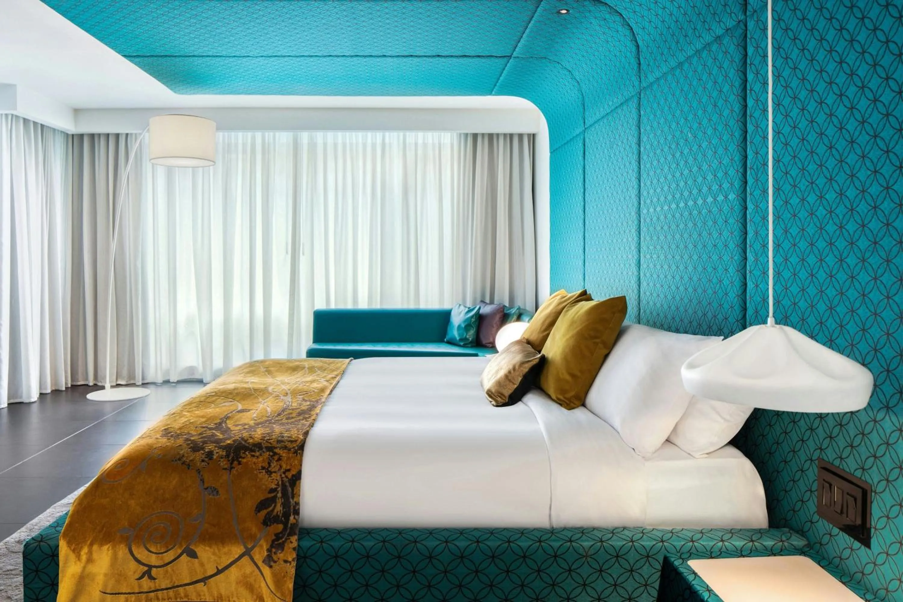 Photo of the whole room, Bed in W Bogota