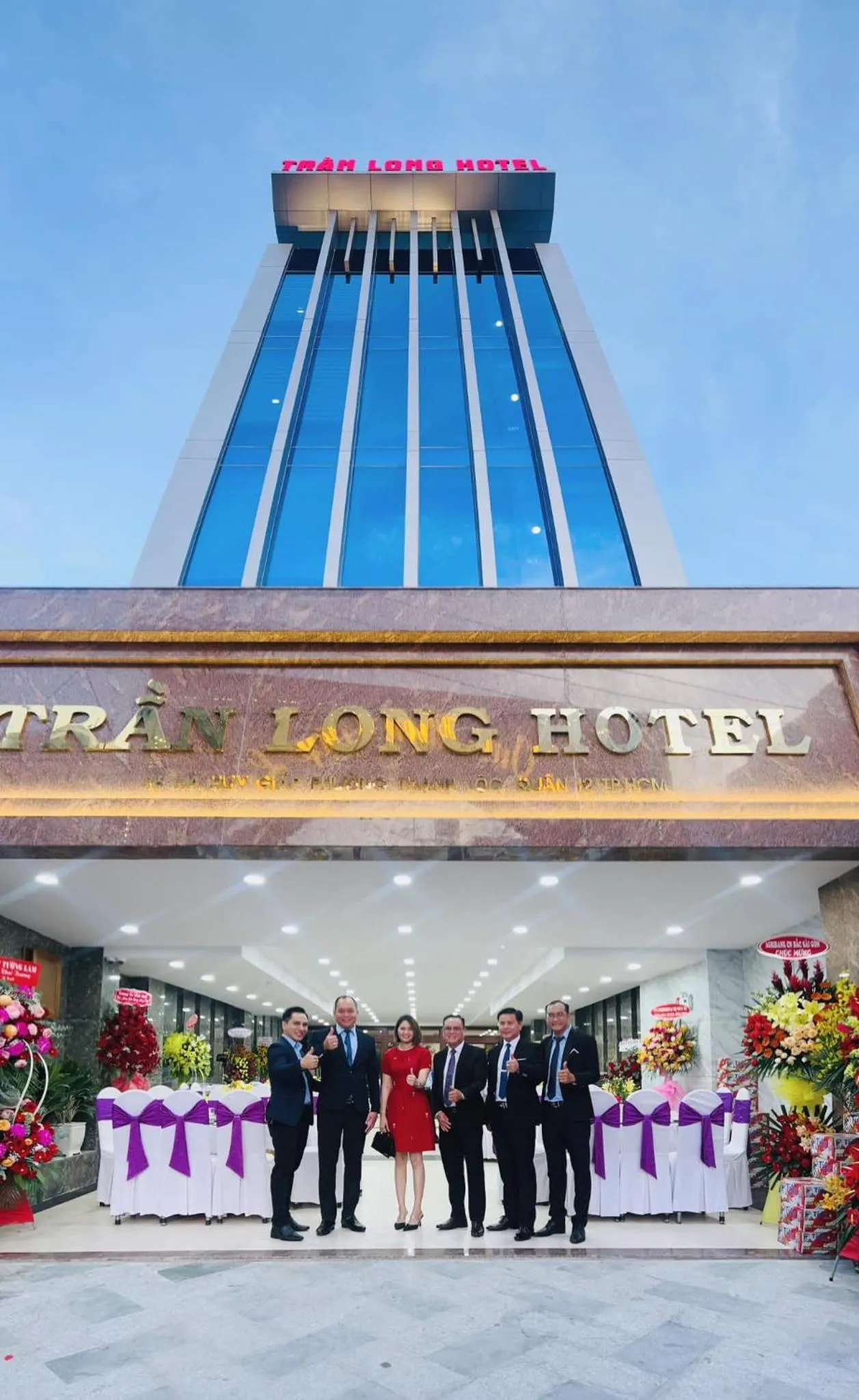 Facade/entrance in Tran Long Hotel Quan 12