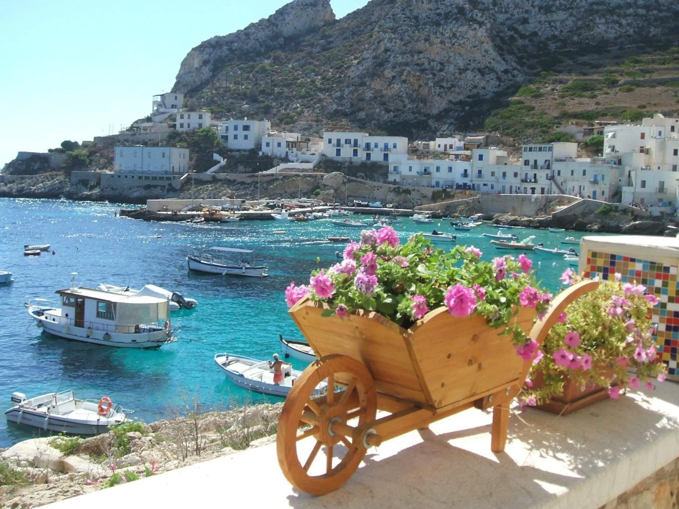 Natural landscape in - Vista Egadi -