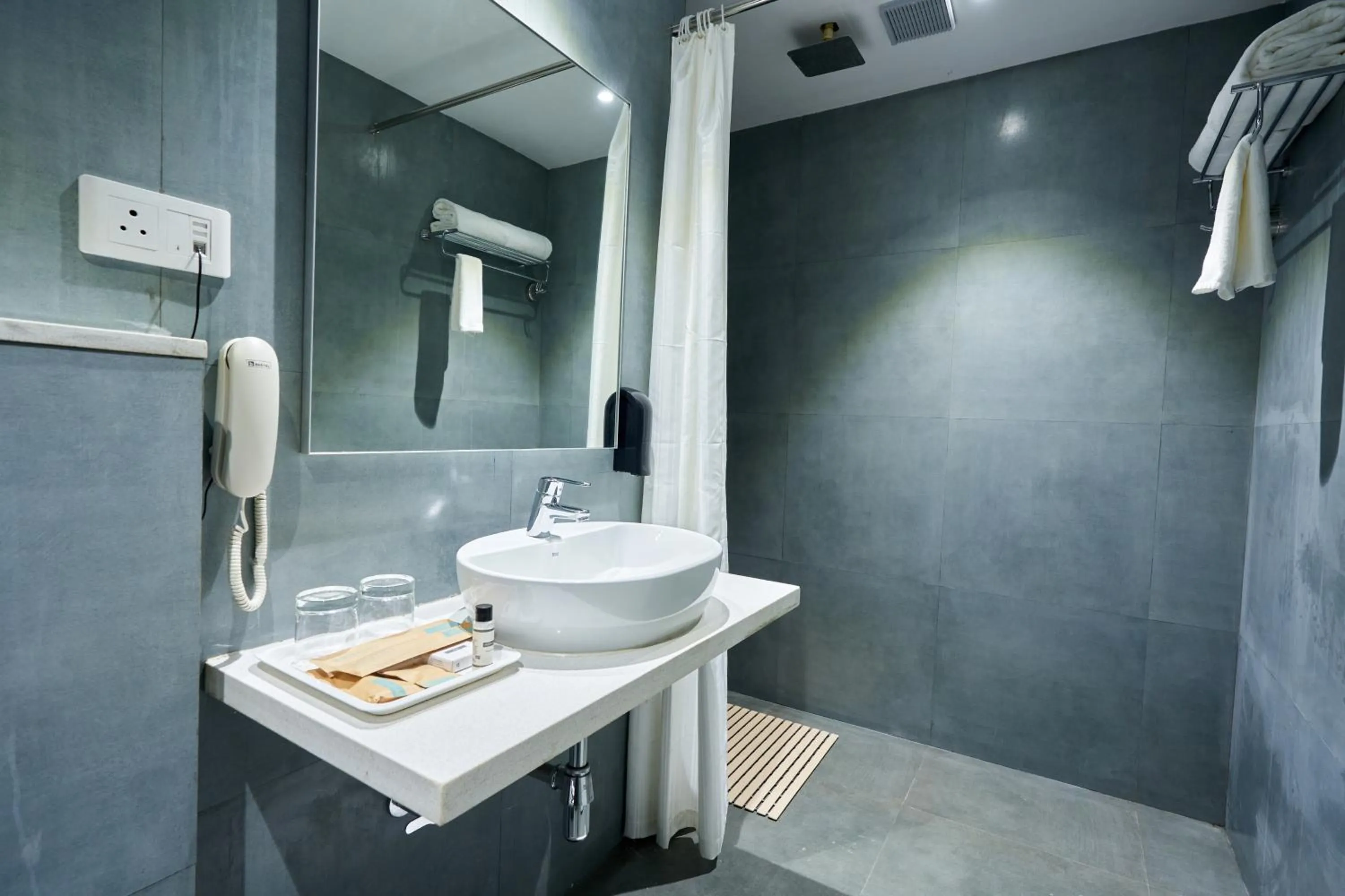 Bathroom in Ikshana Resort and Spa, Khandala