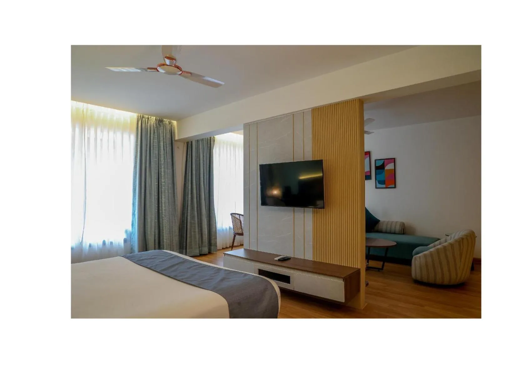 Photo of the whole room, Bed in Ikshana Resort and Spa, Khandala