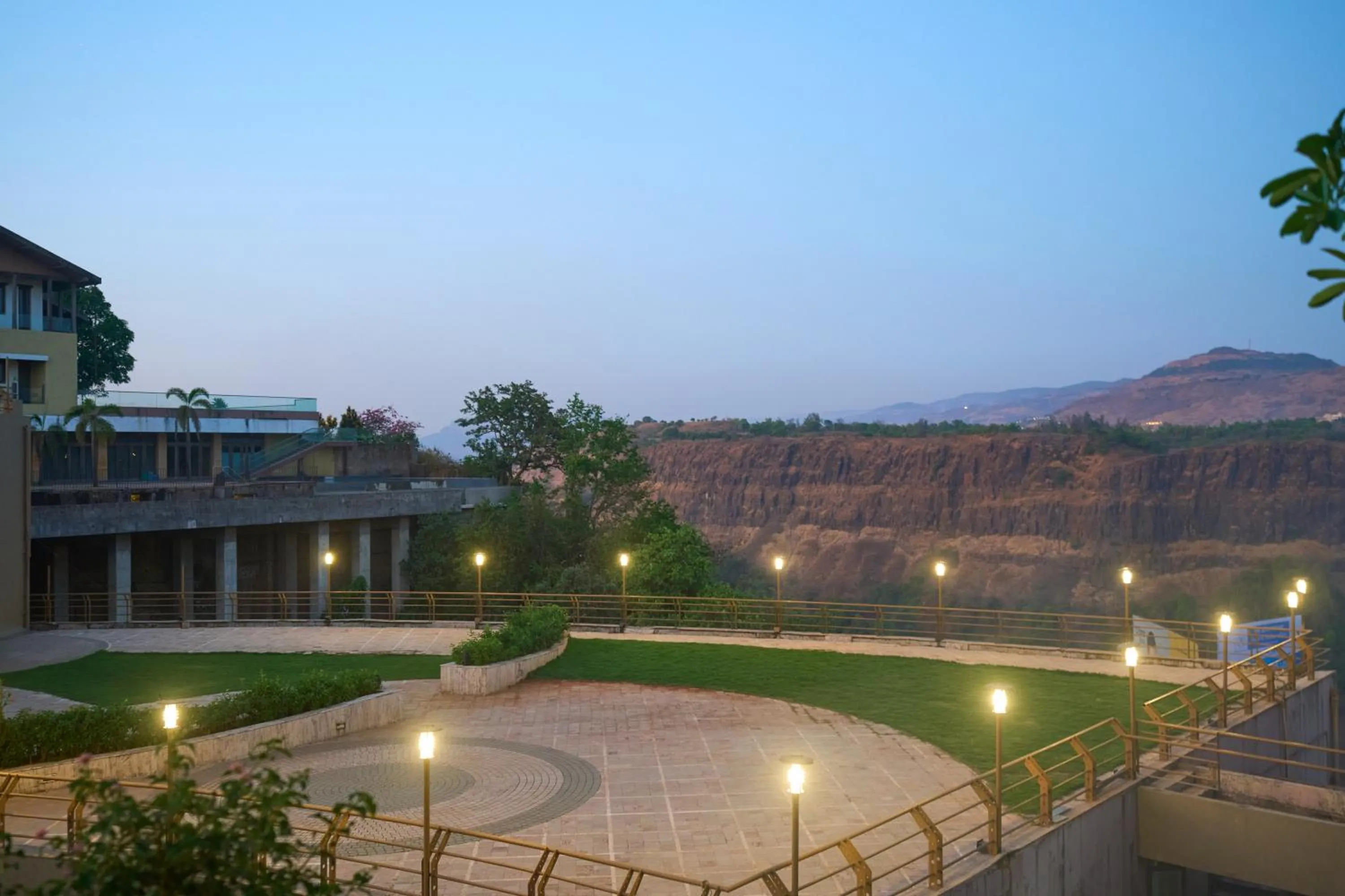 Mountain view in Ikshana Resort and Spa, Khandala