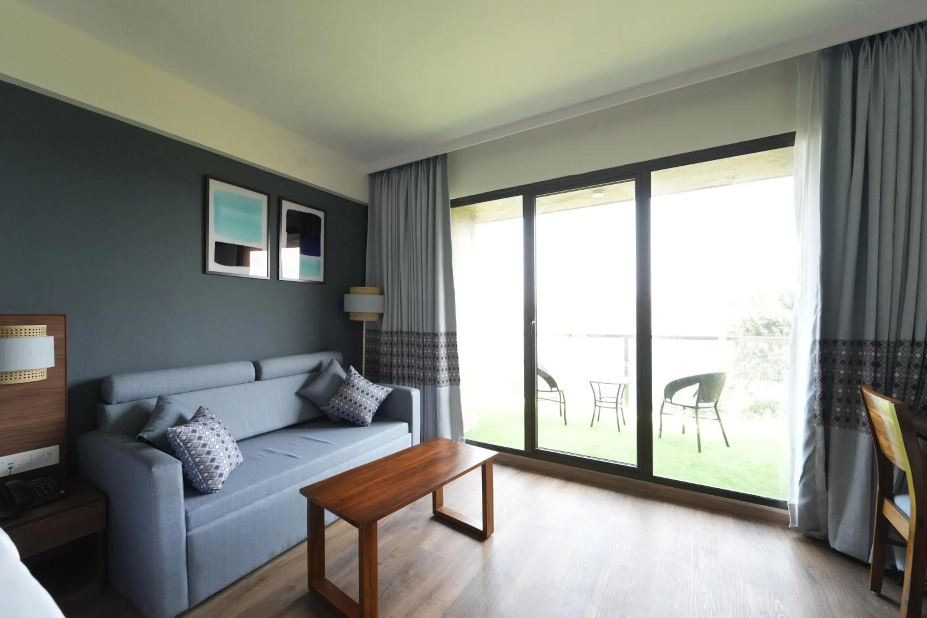 Seating area in Ikshana Resort and Spa, Khandala