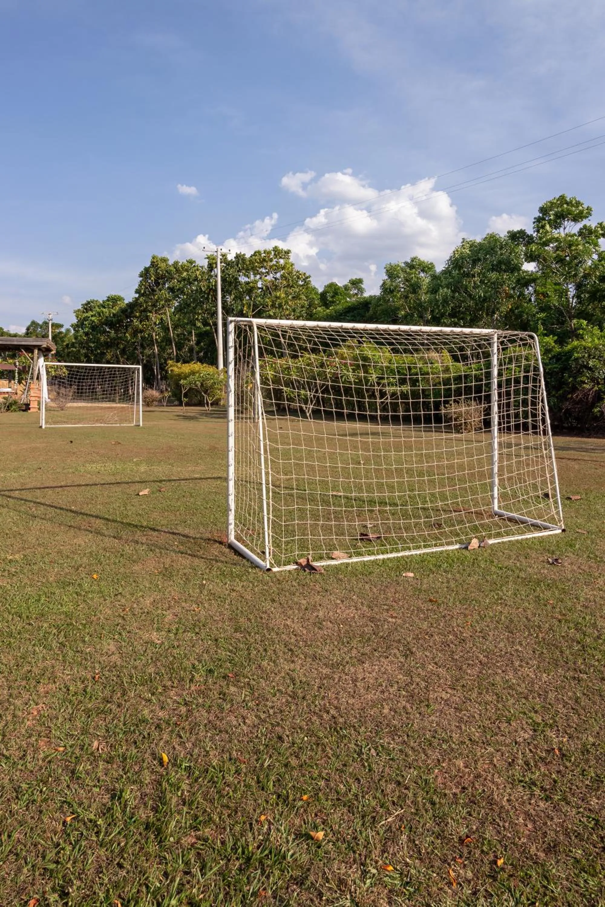 Seating area in Pousada Pé na Terra