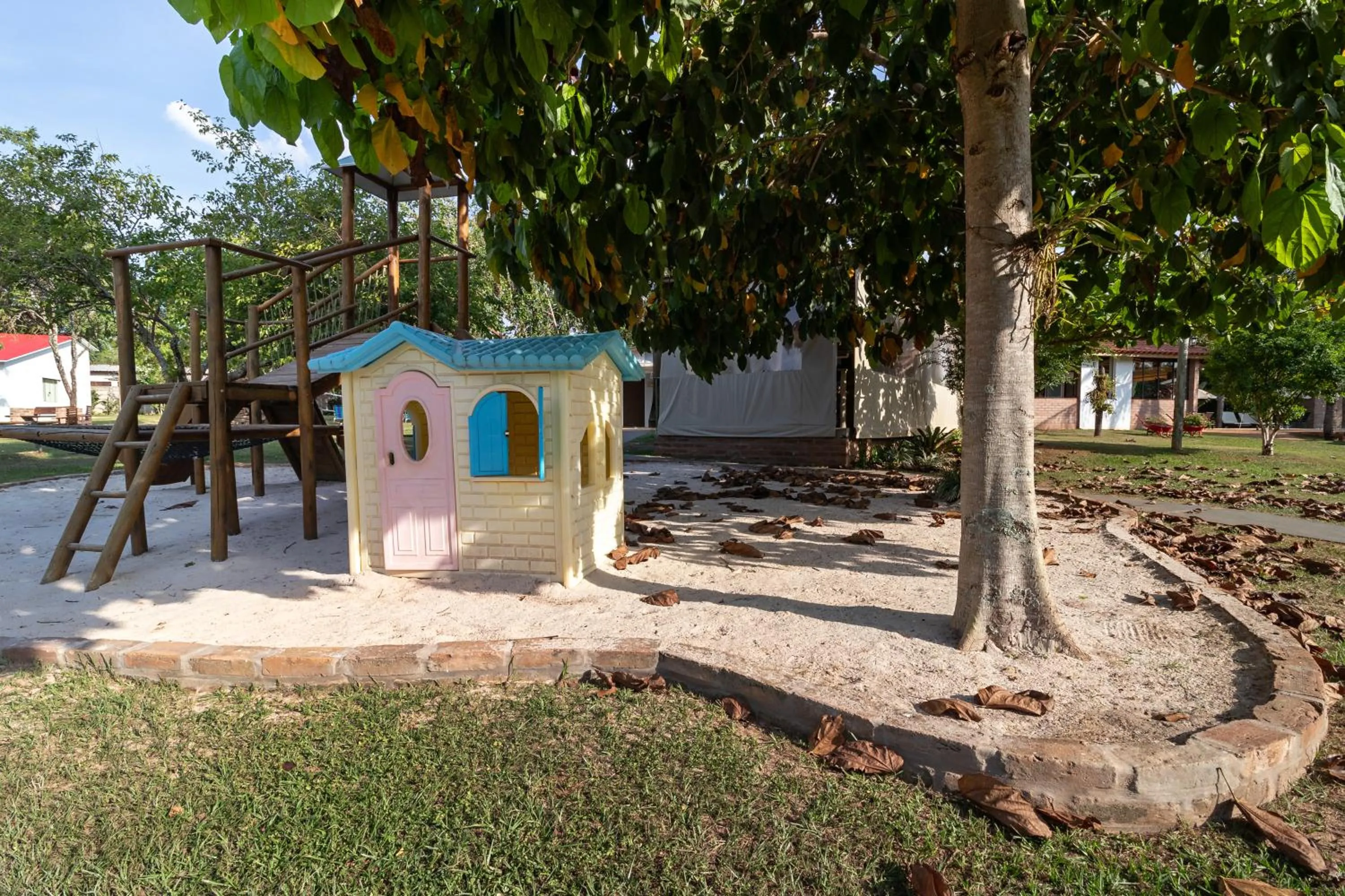 Children play ground in Pousada Pé na Terra