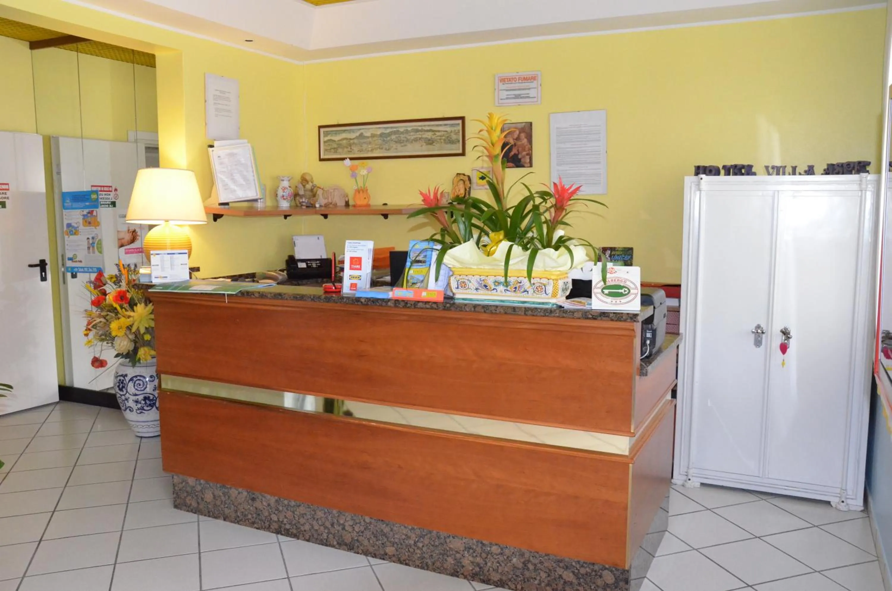 Lobby or reception in Hotel Aspe