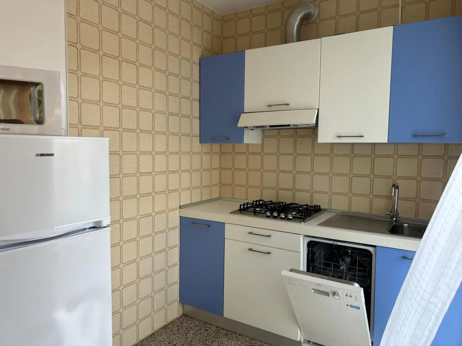Kitchen or kitchenette in Hotel Aspe