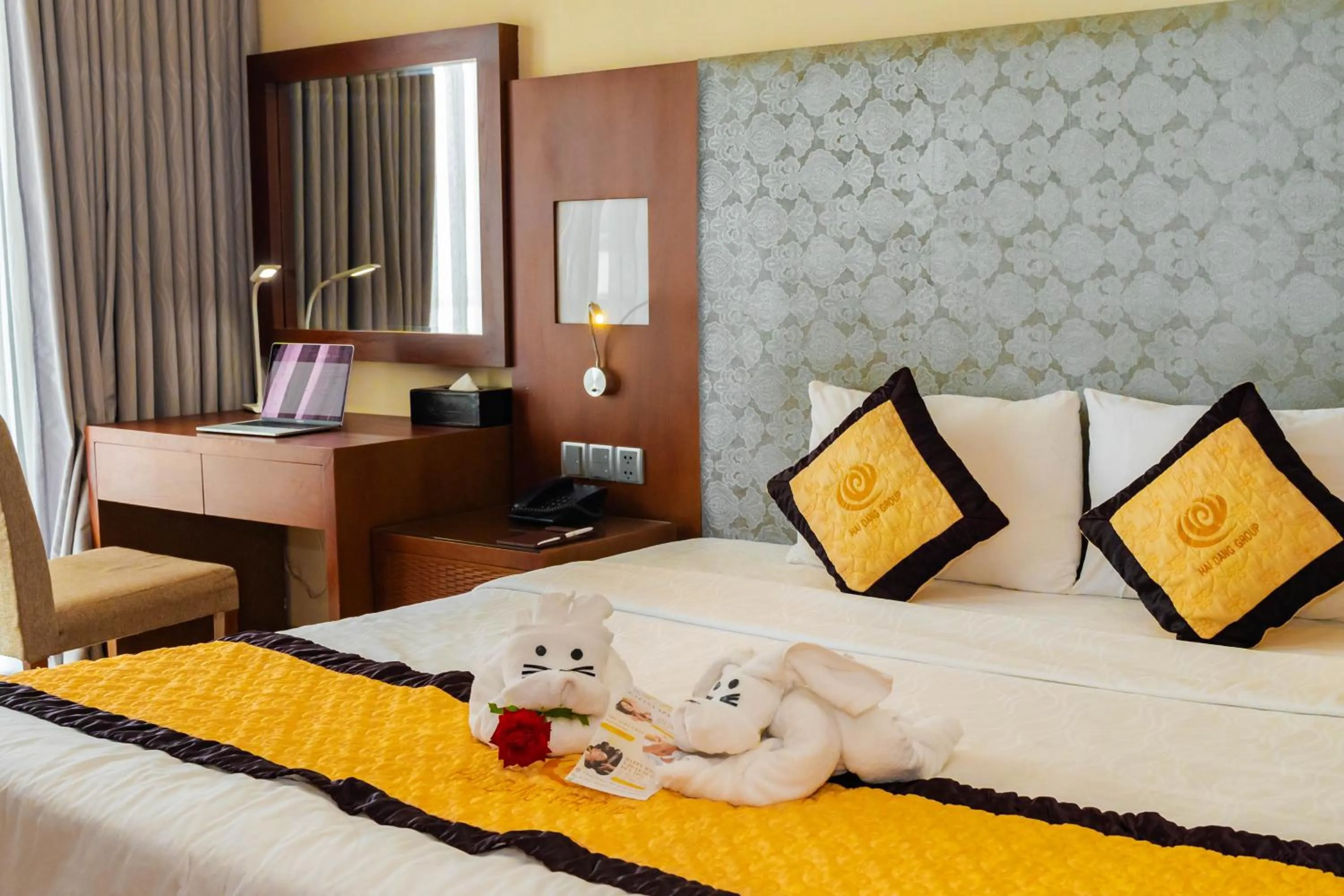 Bed in Galina Hotel & Spa