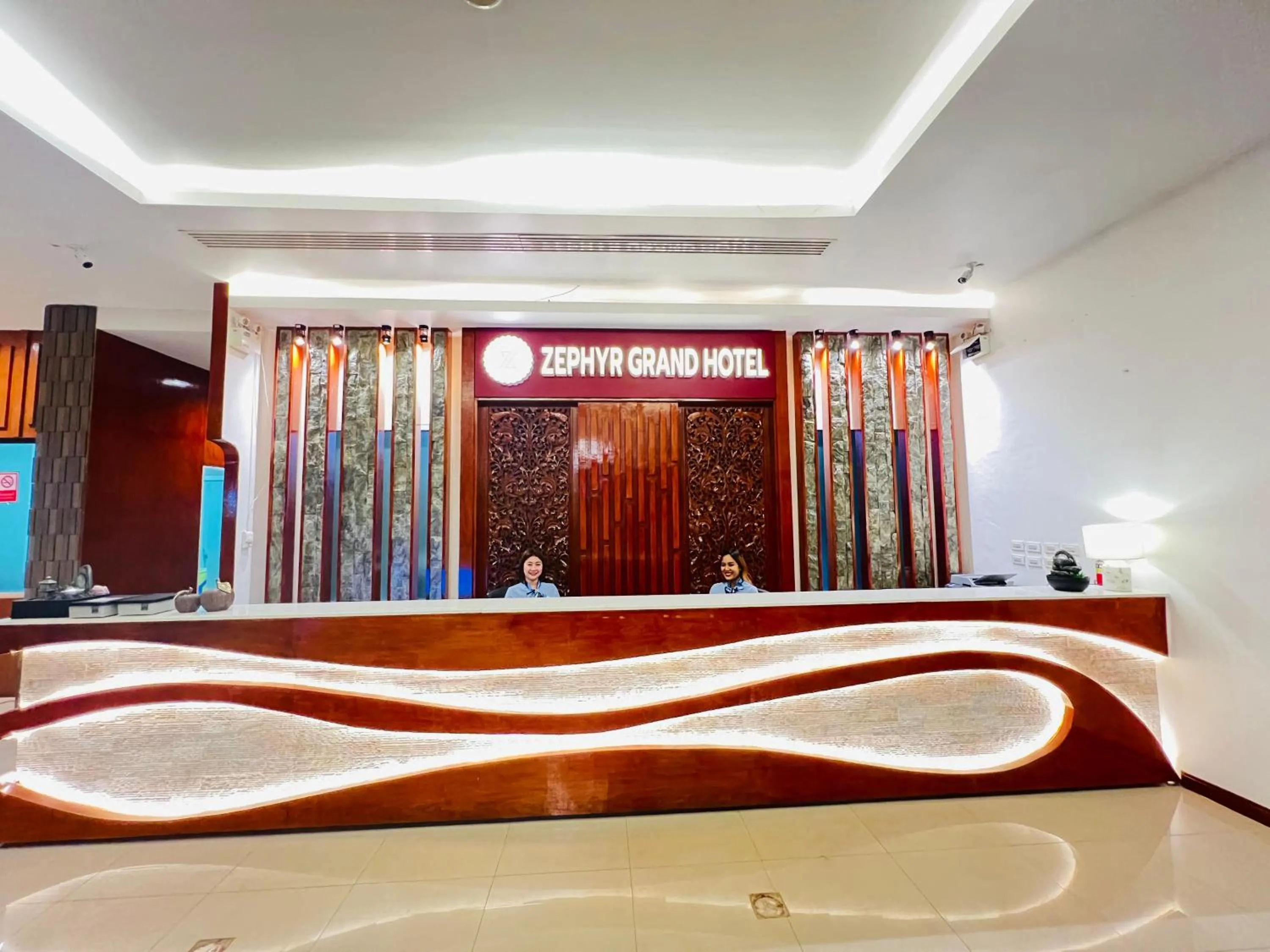 Lobby or reception in Zephyr Grand Hotel